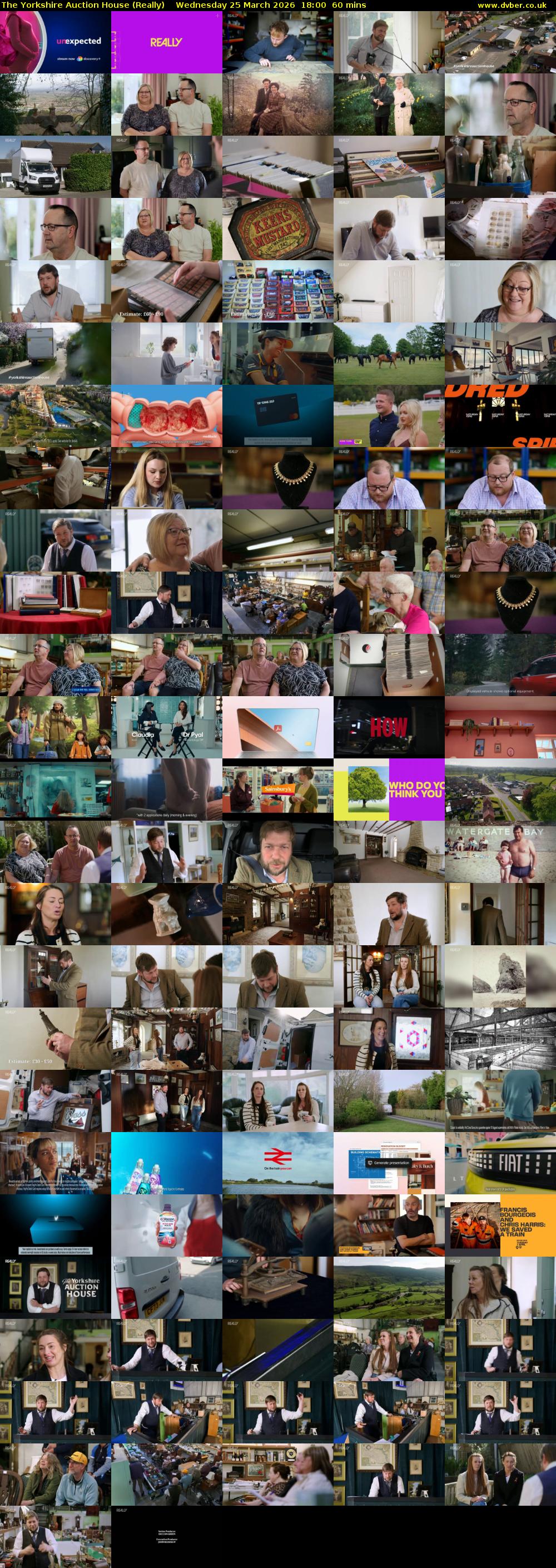 The Yorkshire Auction House (Really) Wednesday 25 March 2026 18:00 - 19:00