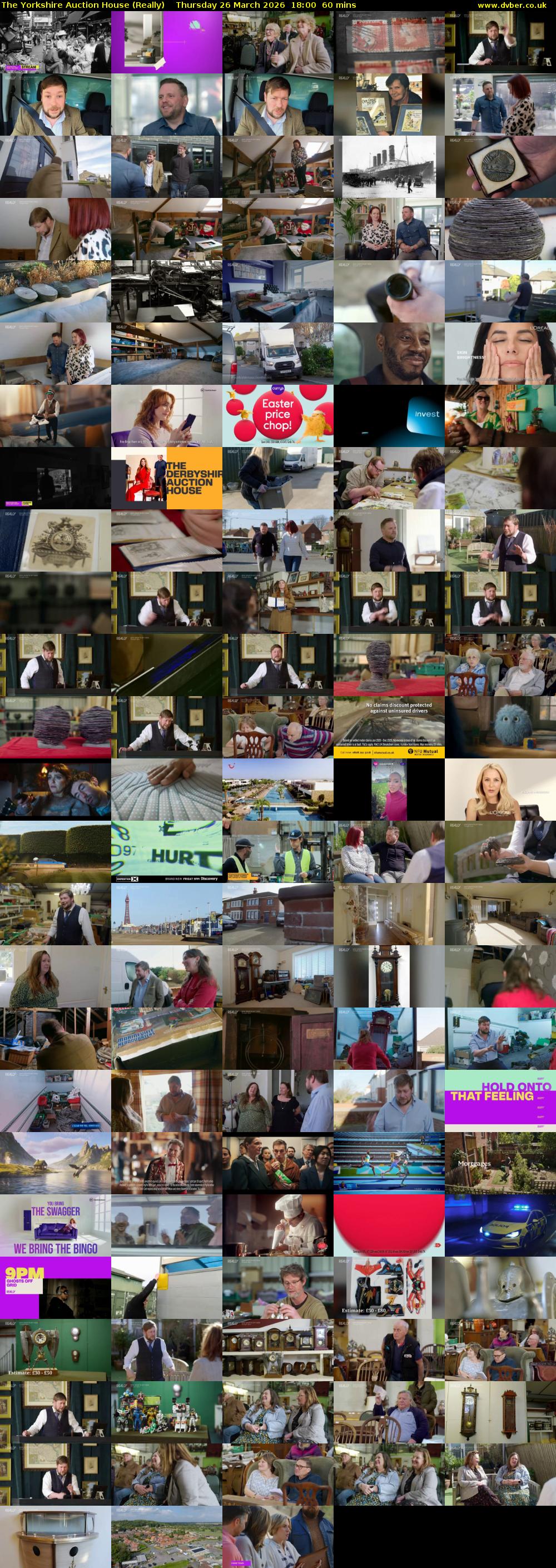 The Yorkshire Auction House (Really) Thursday 26 March 2026 18:00 - 19:00