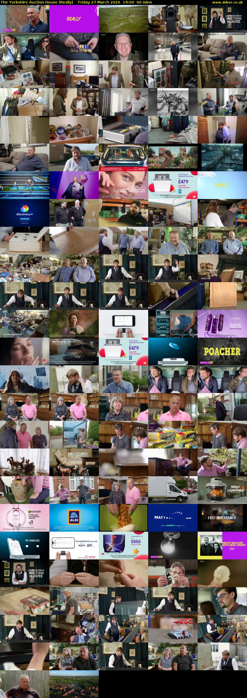 The Yorkshire Auction House (Really) Friday 27 March 2026 19:00 - 20:00