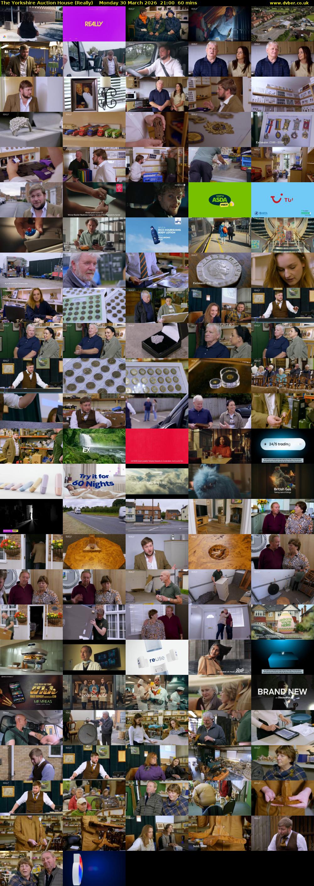 The Yorkshire Auction House (Really) Monday 30 March 2026 21:00 - 22:00