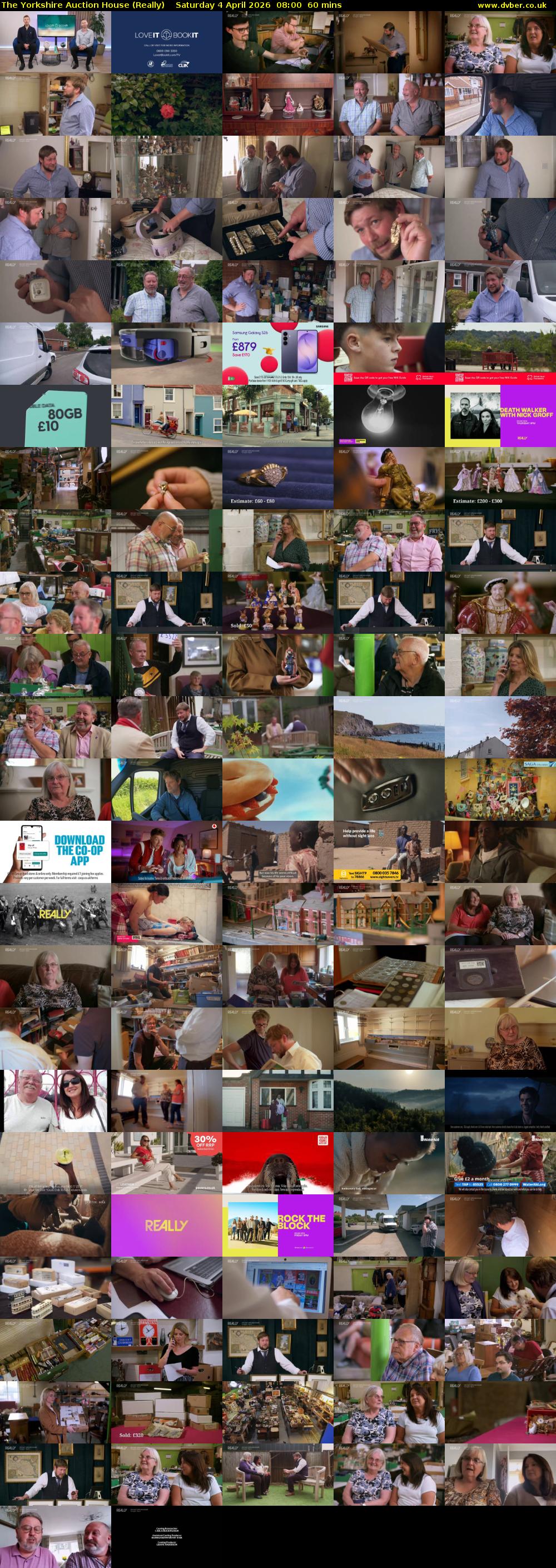 The Yorkshire Auction House (Really) Saturday 4 April 2026 08:00 - 09:00