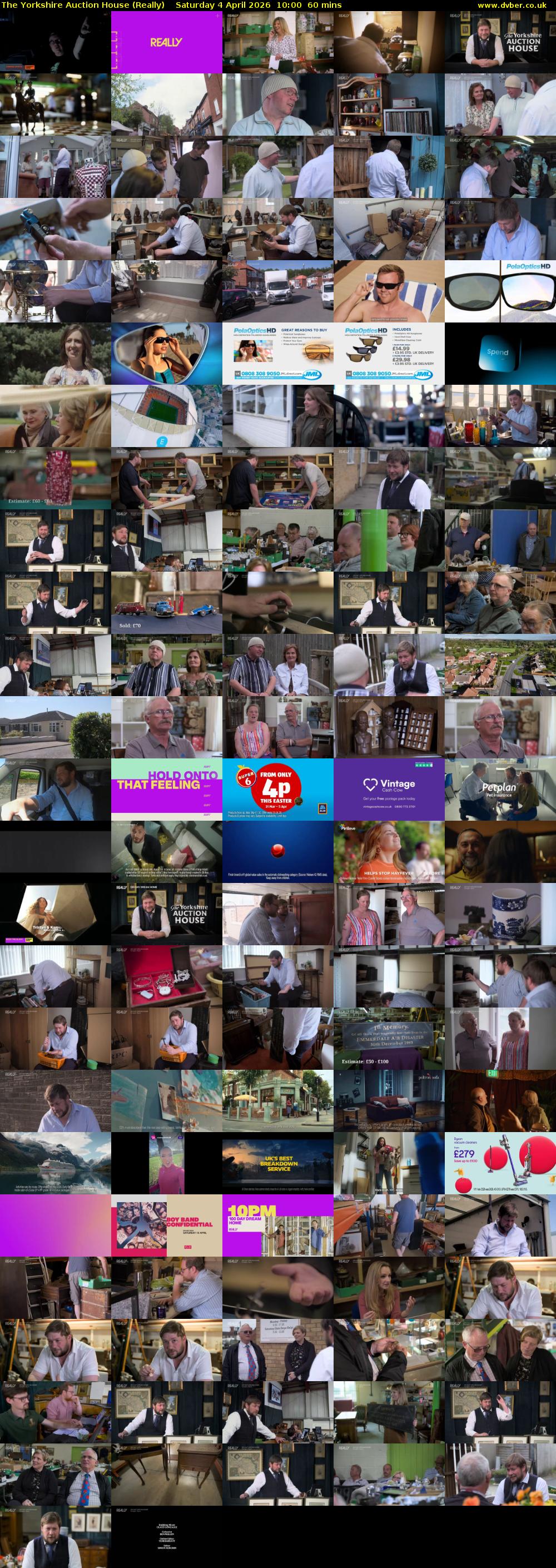 The Yorkshire Auction House (Really) Saturday 4 April 2026 10:00 - 11:00