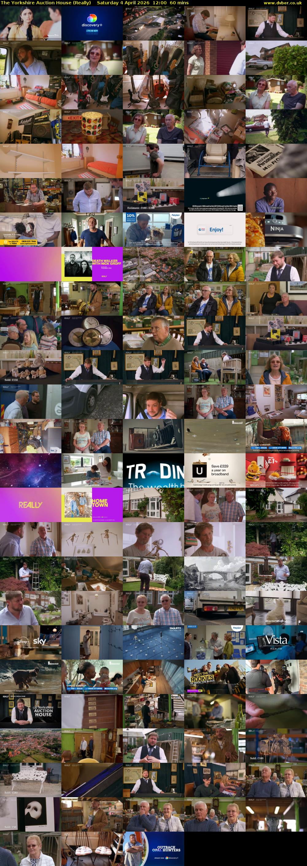 The Yorkshire Auction House (Really) Saturday 4 April 2026 12:00 - 13:00