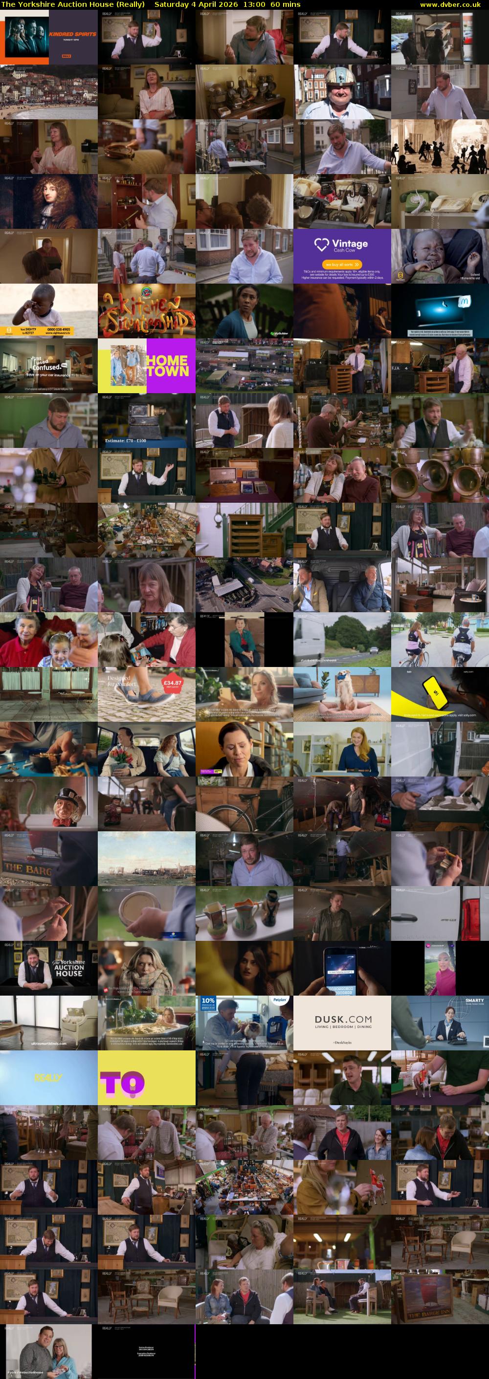 The Yorkshire Auction House (Really) Saturday 4 April 2026 13:00 - 14:00