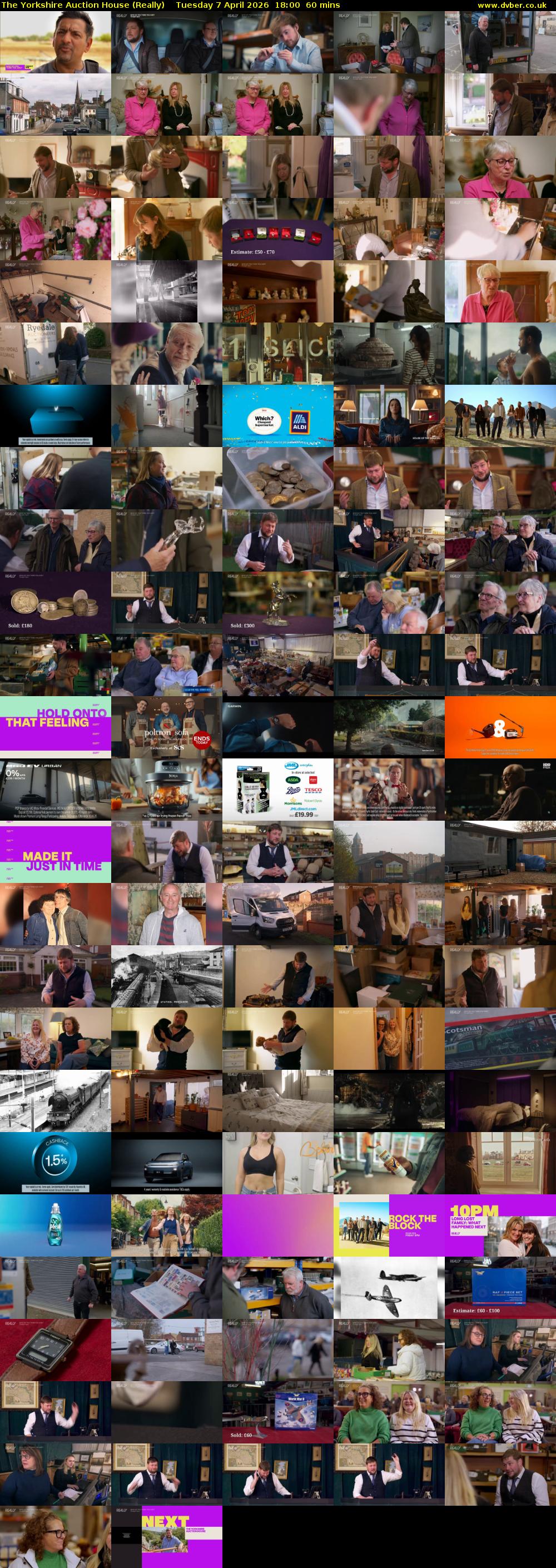 The Yorkshire Auction House (Really) Tuesday 7 April 2026 18:00 - 19:00