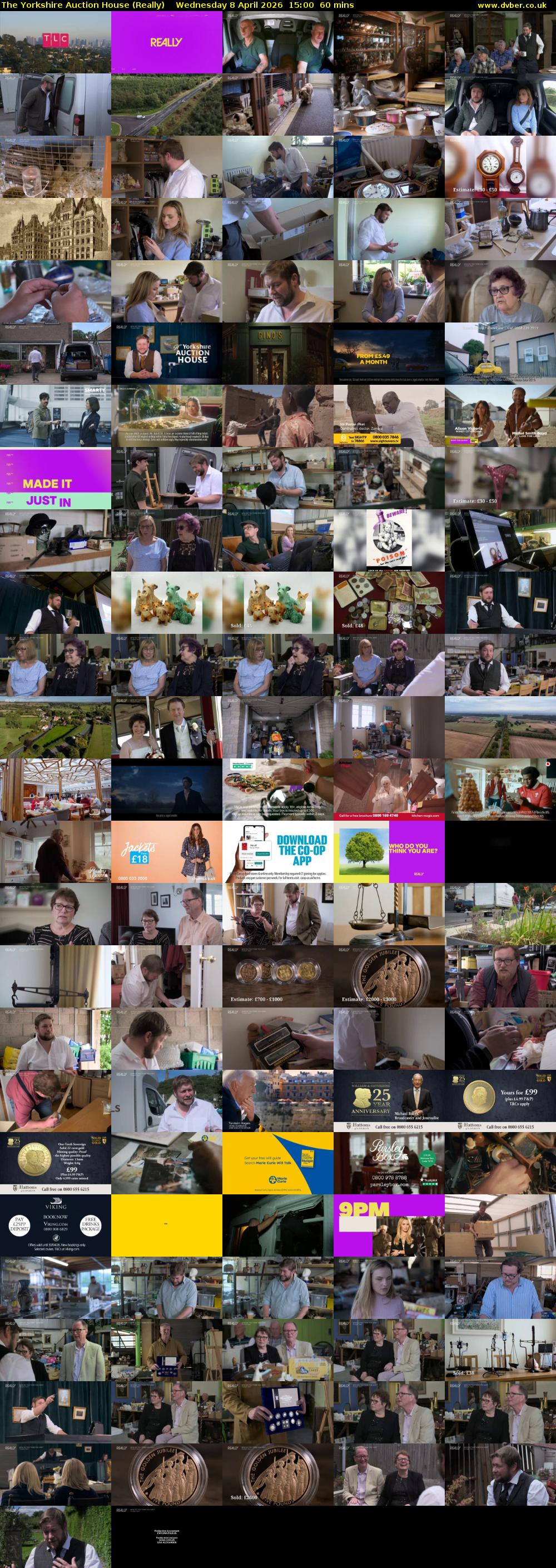 The Yorkshire Auction House (Really) Wednesday 8 April 2026 15:00 - 16:00