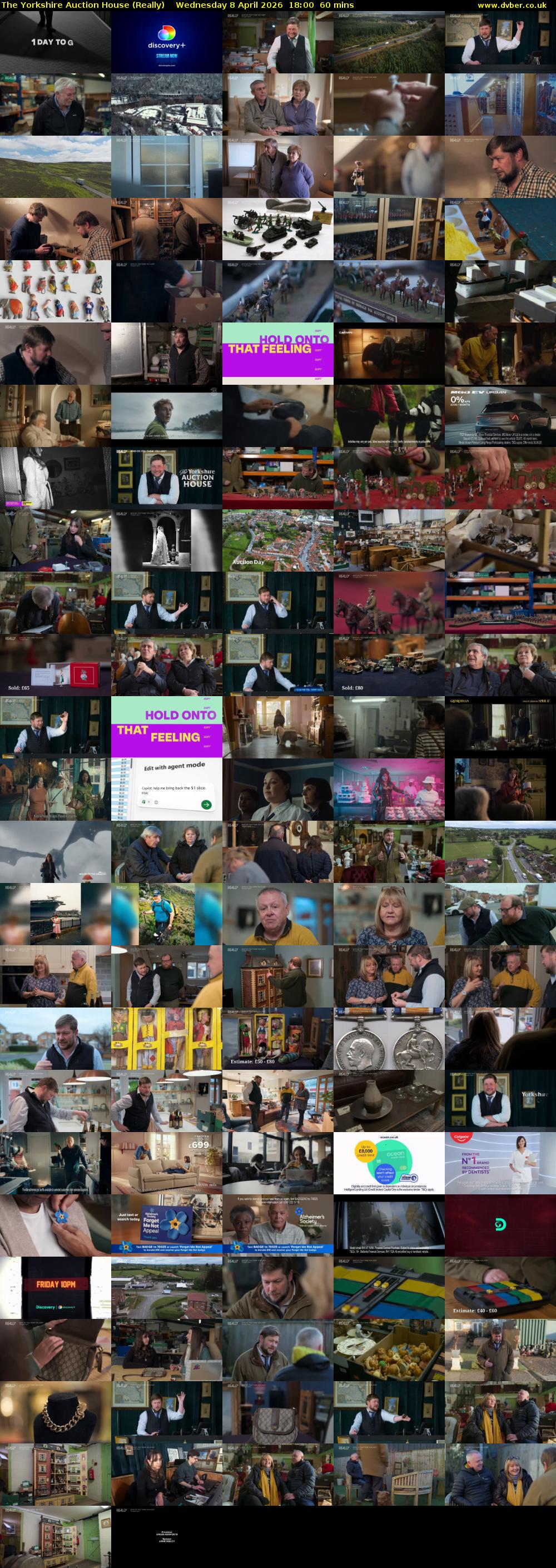 The Yorkshire Auction House (Really) Wednesday 8 April 2026 18:00 - 19:00