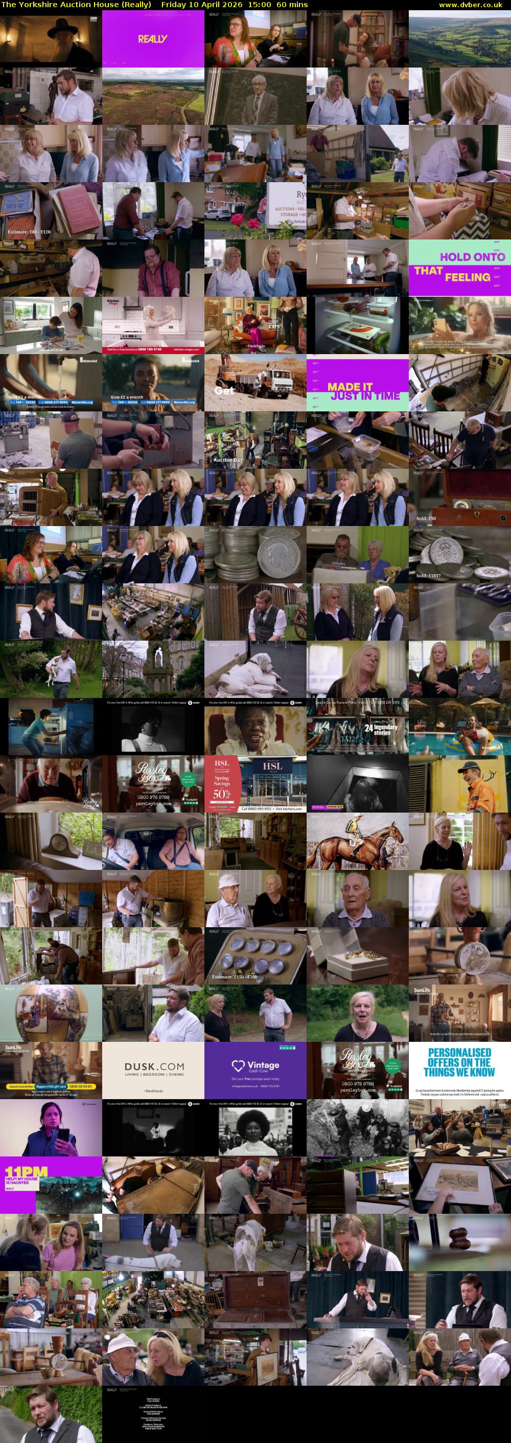 The Yorkshire Auction House (Really) Friday 10 April 2026 15:00 - 16:00