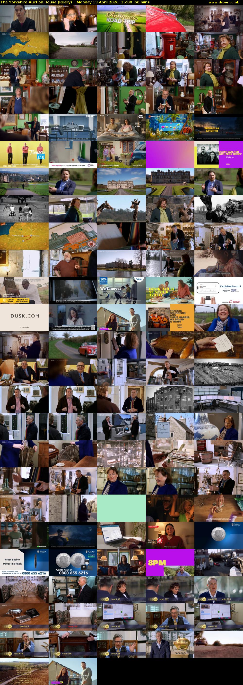 The Yorkshire Auction House (Really) Monday 13 April 2026 15:00 - 16:00