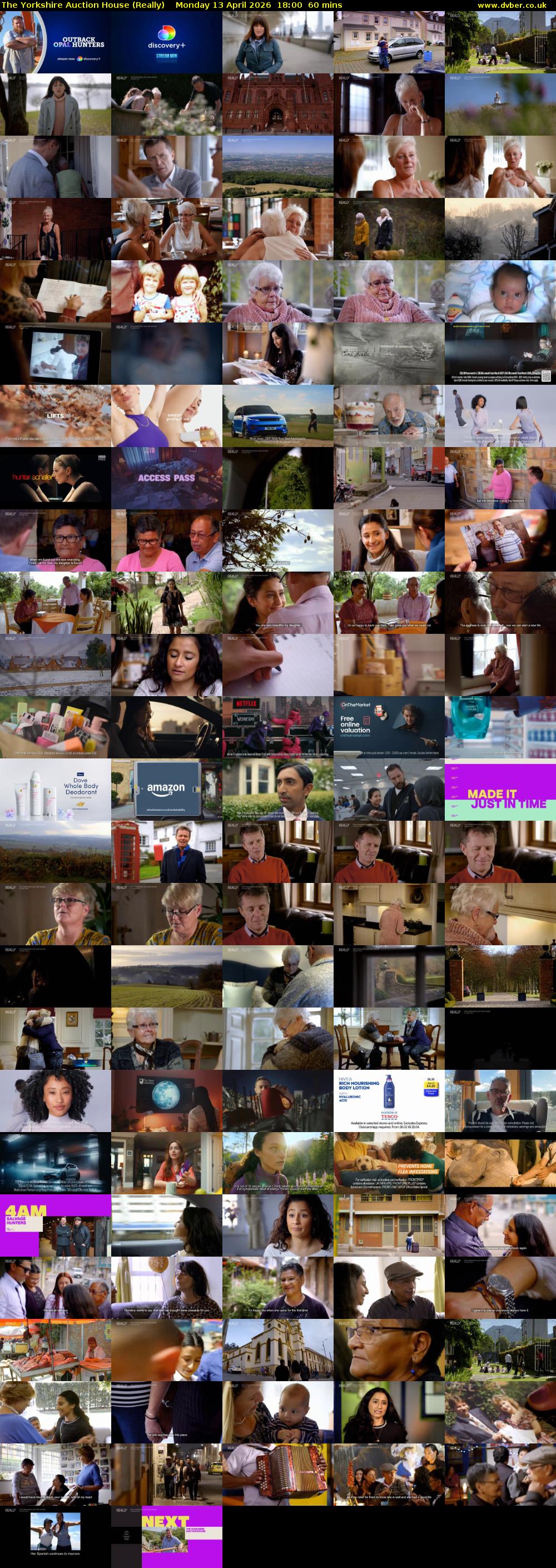 The Yorkshire Auction House (Really) Monday 13 April 2026 18:00 - 19:00