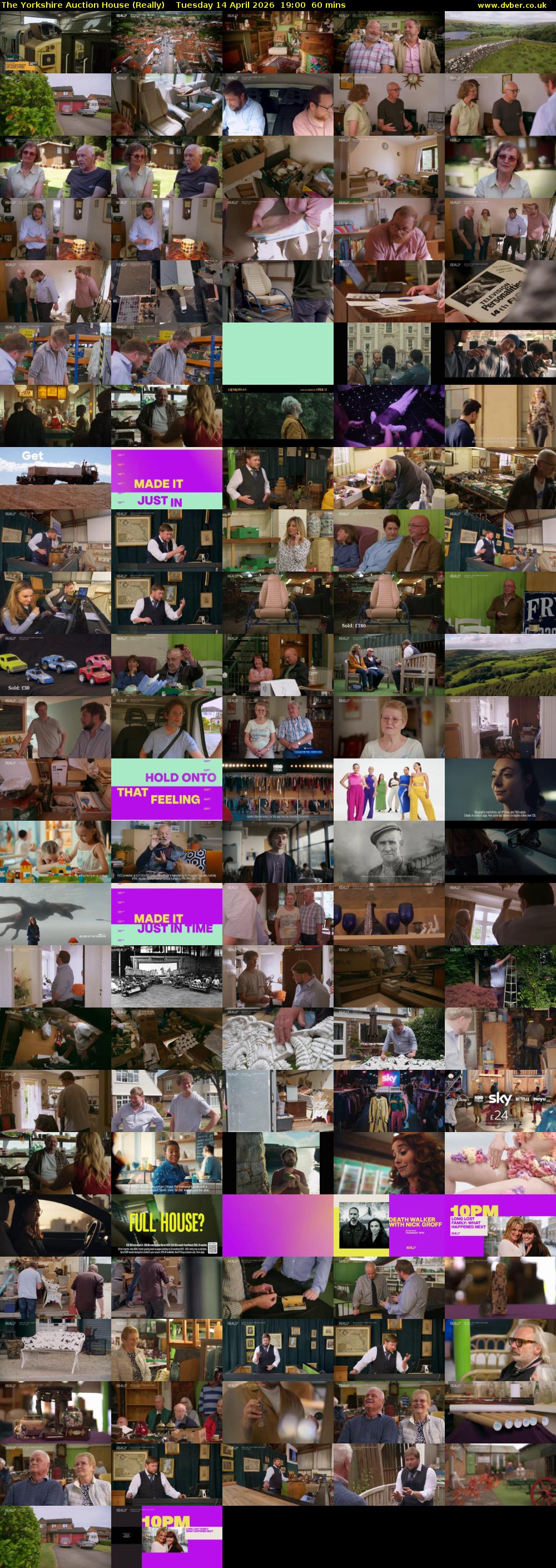 The Yorkshire Auction House (Really) Tuesday 14 April 2026 19:00 - 20:00
