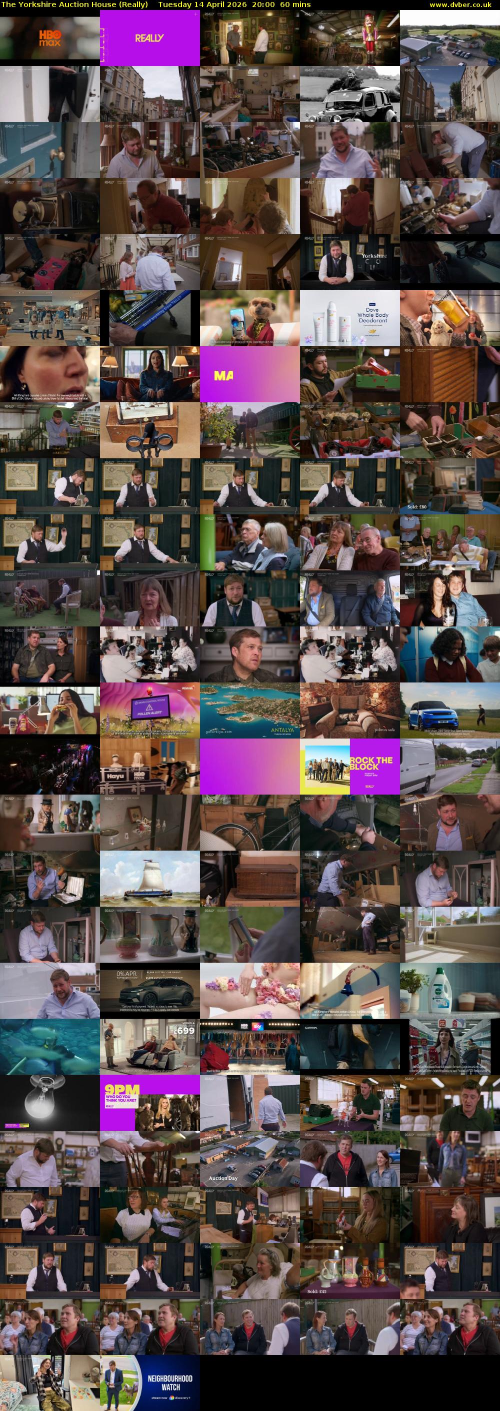 The Yorkshire Auction House (Really) Tuesday 14 April 2026 20:00 - 21:00