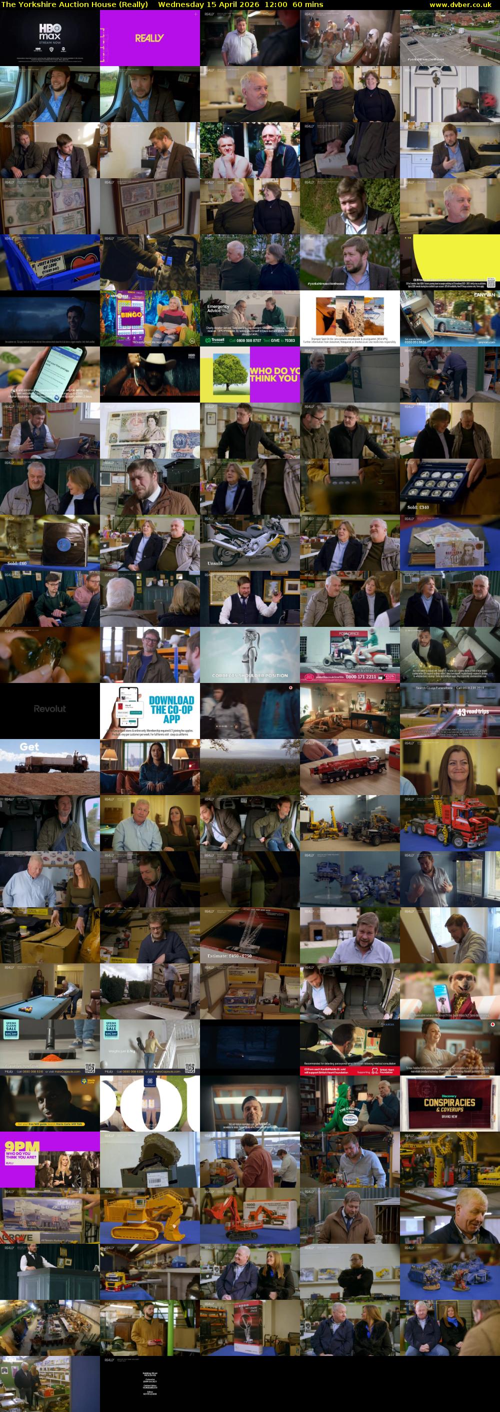 The Yorkshire Auction House (Really) Wednesday 15 April 2026 12:00 - 13:00