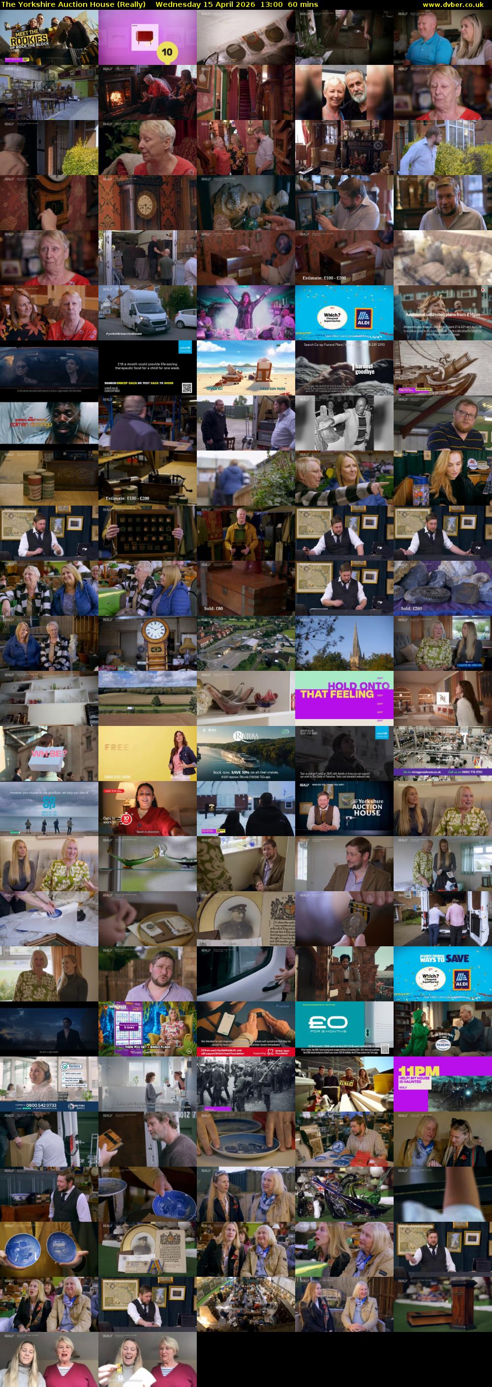 The Yorkshire Auction House (Really) Wednesday 15 April 2026 13:00 - 14:00