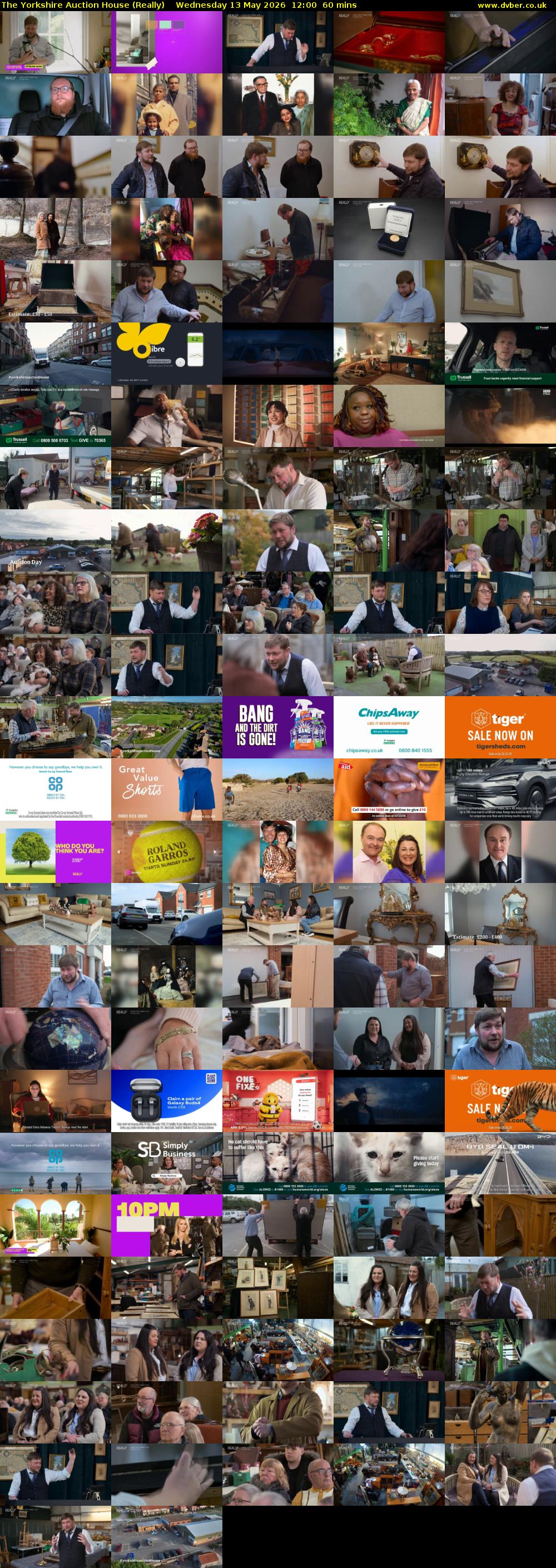 The Yorkshire Auction House (Really) Wednesday 13 May 2026 12:00 - 13:00