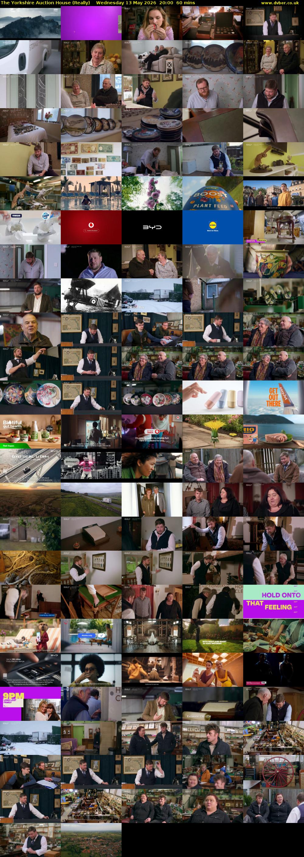 The Yorkshire Auction House (Really) Wednesday 13 May 2026 20:00 - 21:00
