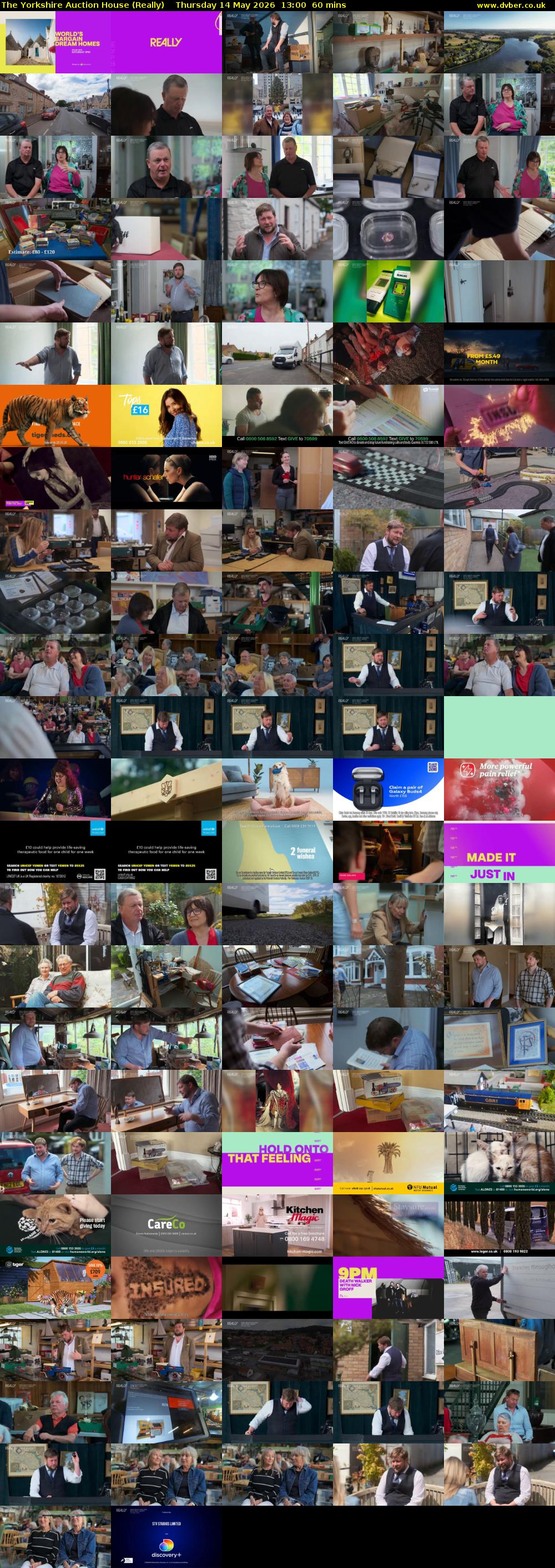 The Yorkshire Auction House (Really) Thursday 14 May 2026 13:00 - 14:00