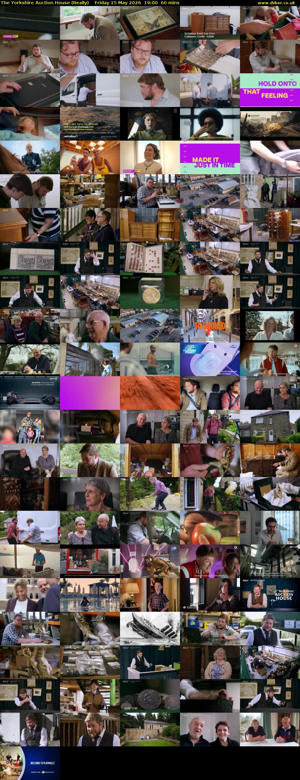 The Yorkshire Auction House (Really) Friday 15 May 2026 19:00 - 20:00