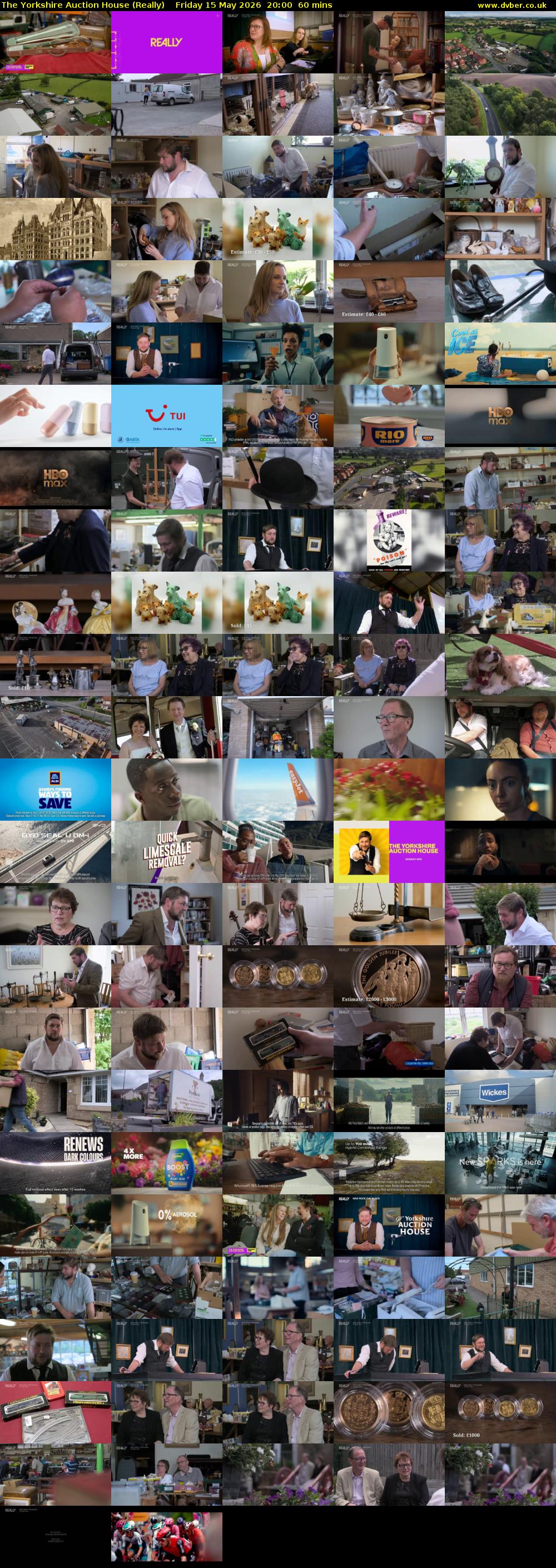 The Yorkshire Auction House (Really) Friday 15 May 2026 20:00 - 21:00