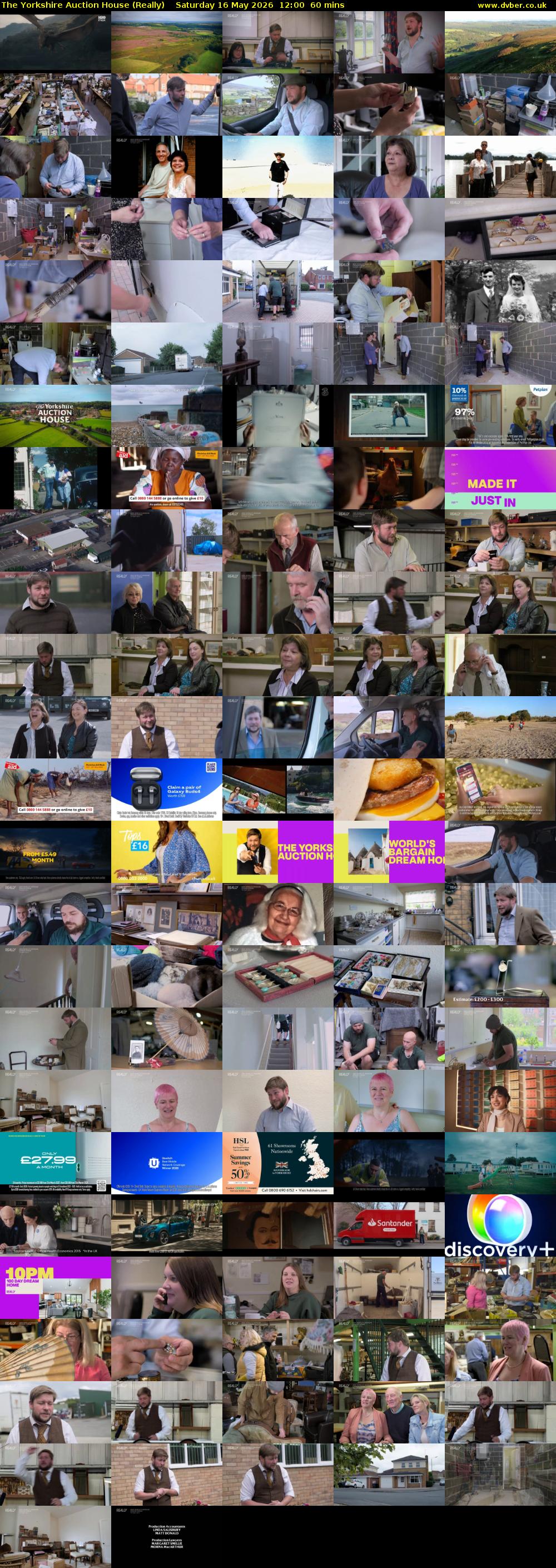 The Yorkshire Auction House (Really) Saturday 16 May 2026 12:00 - 13:00