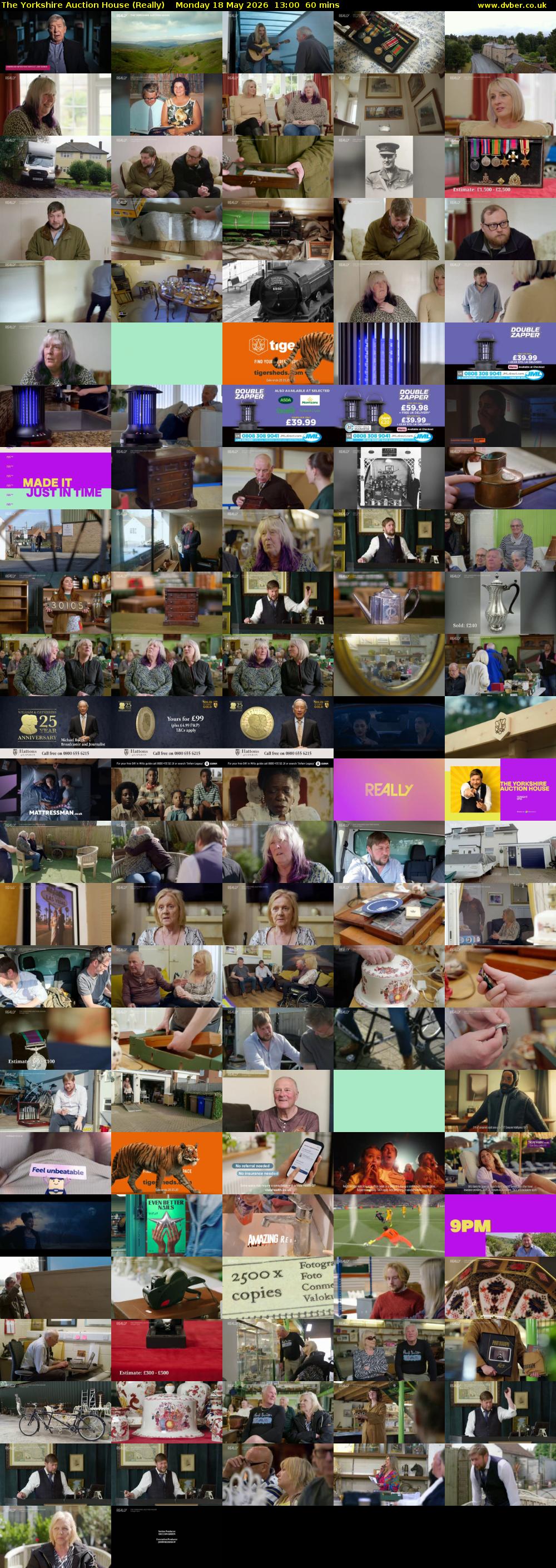 The Yorkshire Auction House (Really) Monday 18 May 2026 13:00 - 14:00