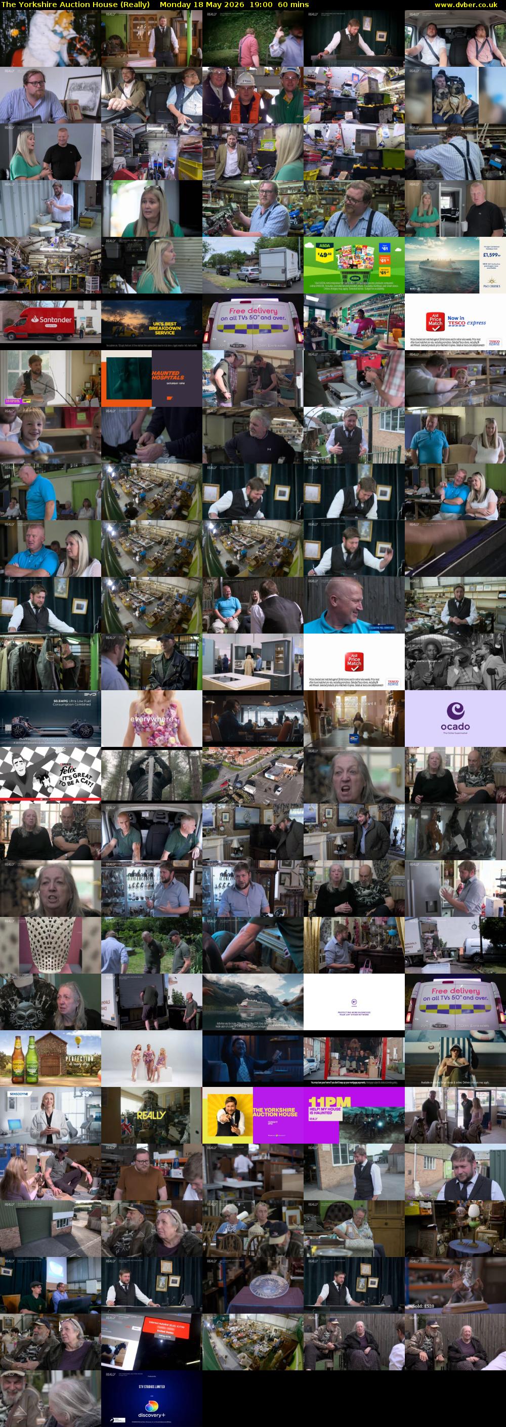 The Yorkshire Auction House (Really) Monday 18 May 2026 19:00 - 20:00