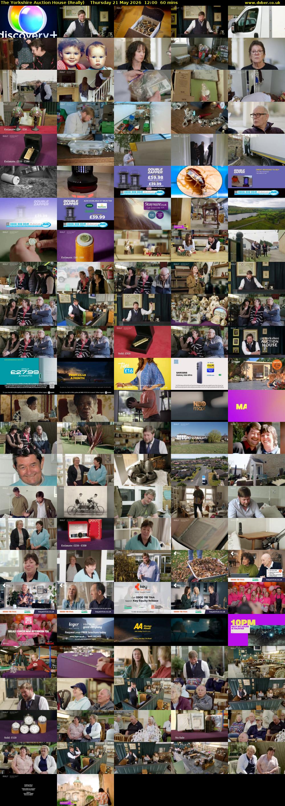 The Yorkshire Auction House (Really) Thursday 21 May 2026 12:00 - 13:00