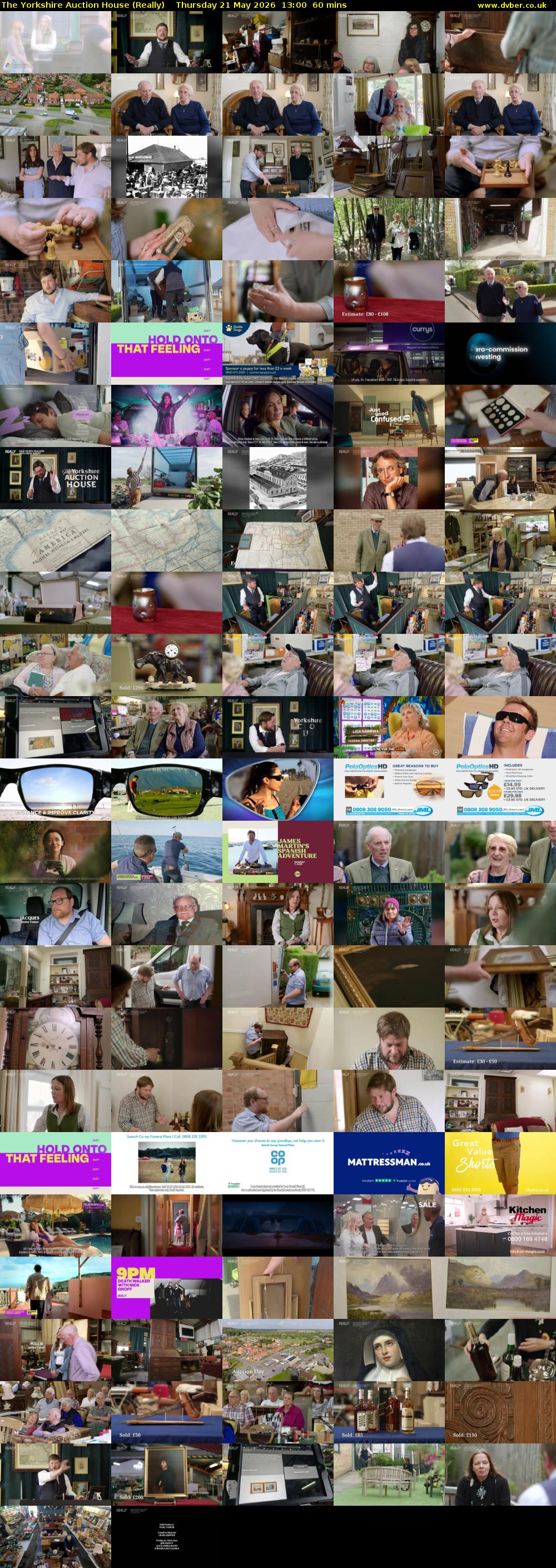 The Yorkshire Auction House (Really) Thursday 21 May 2026 13:00 - 14:00
