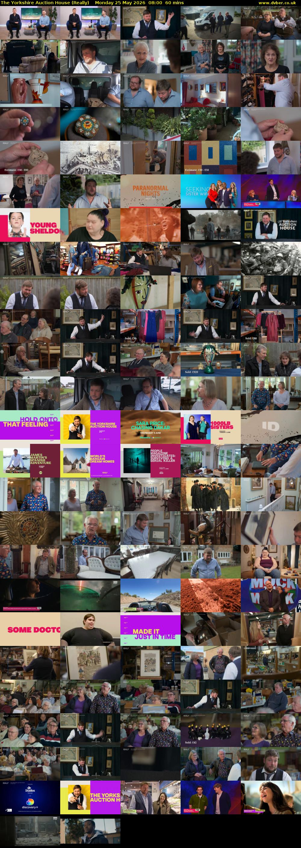 The Yorkshire Auction House (Really) Monday 25 May 2026 08:00 - 09:00