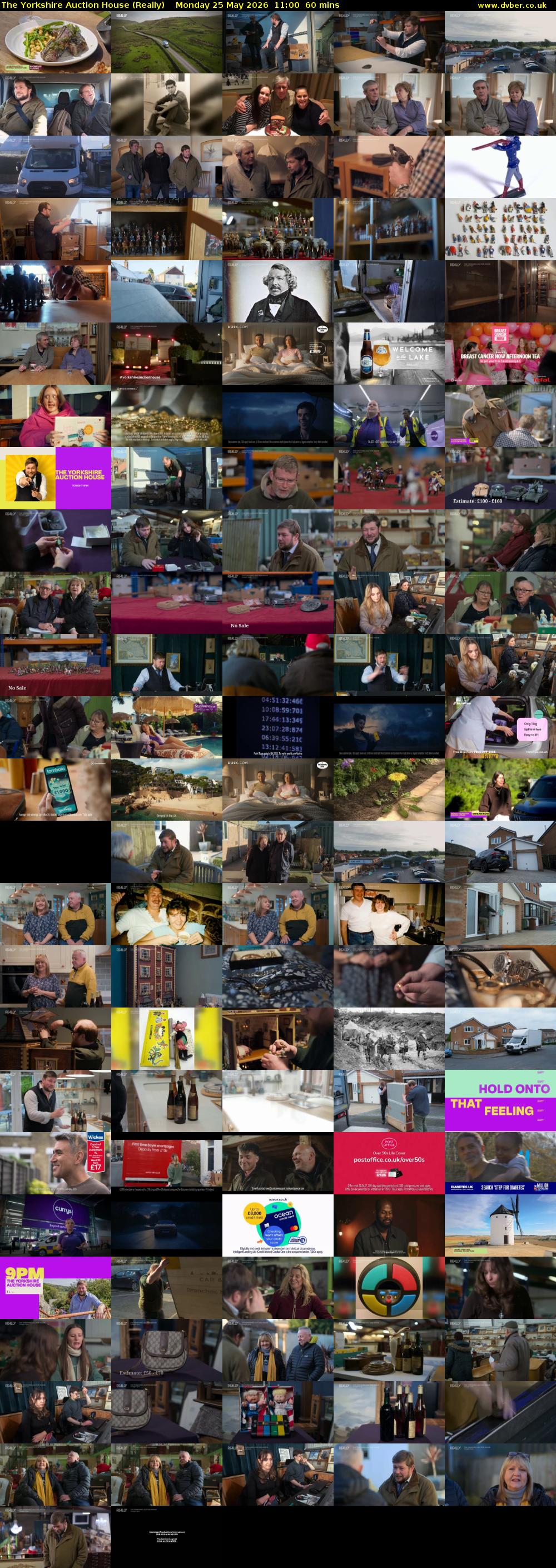 The Yorkshire Auction House (Really) Monday 25 May 2026 11:00 - 12:00