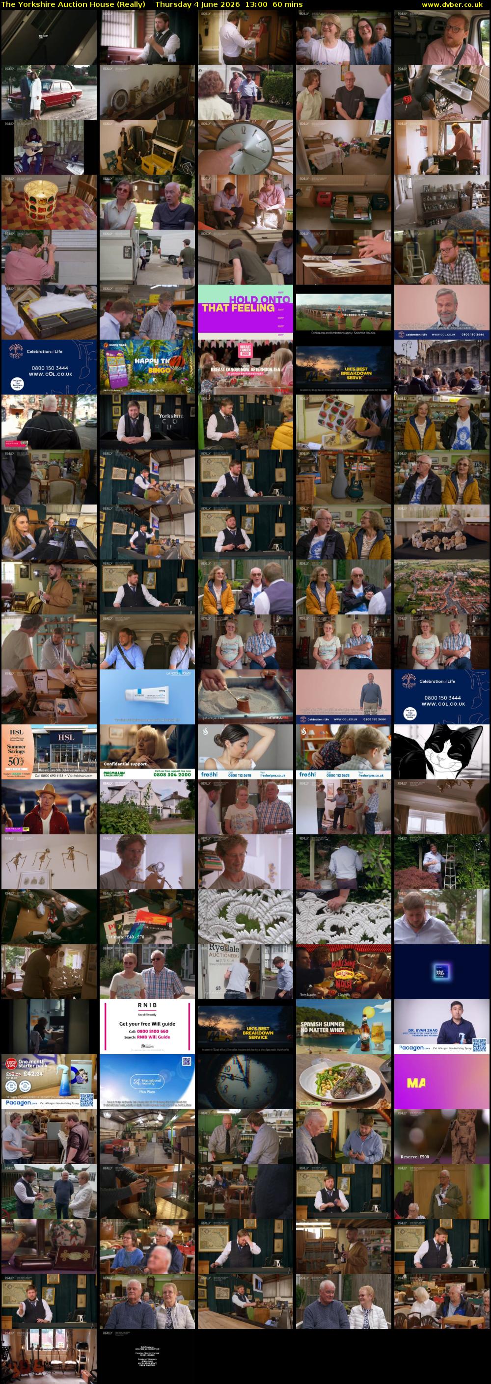 The Yorkshire Auction House (Really) Thursday 4 June 2026 13:00 - 14:00