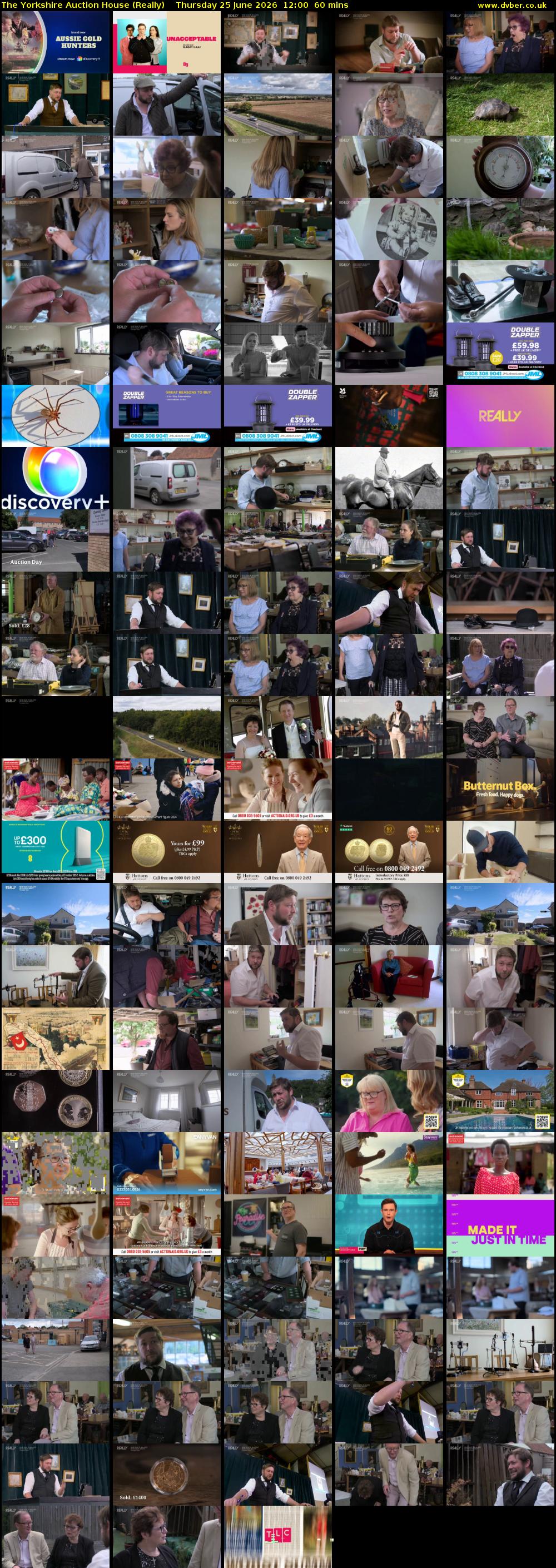 The Yorkshire Auction House (Really) Thursday 25 June 2026 12:00 - 13:00