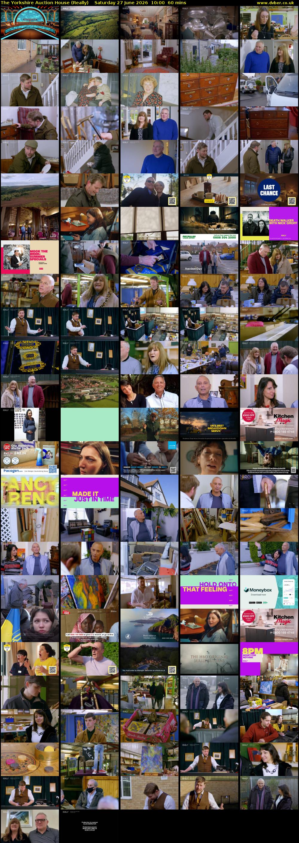 The Yorkshire Auction House (Really) Saturday 27 June 2026 10:00 - 11:00