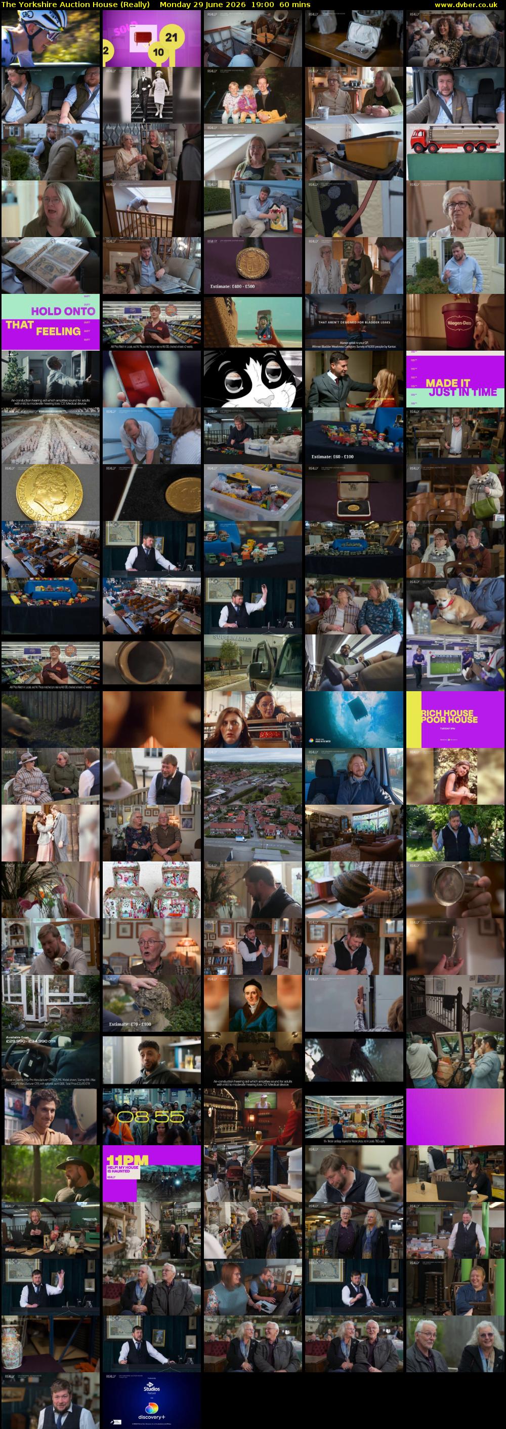 The Yorkshire Auction House (Really) Monday 29 June 2026 19:00 - 20:00