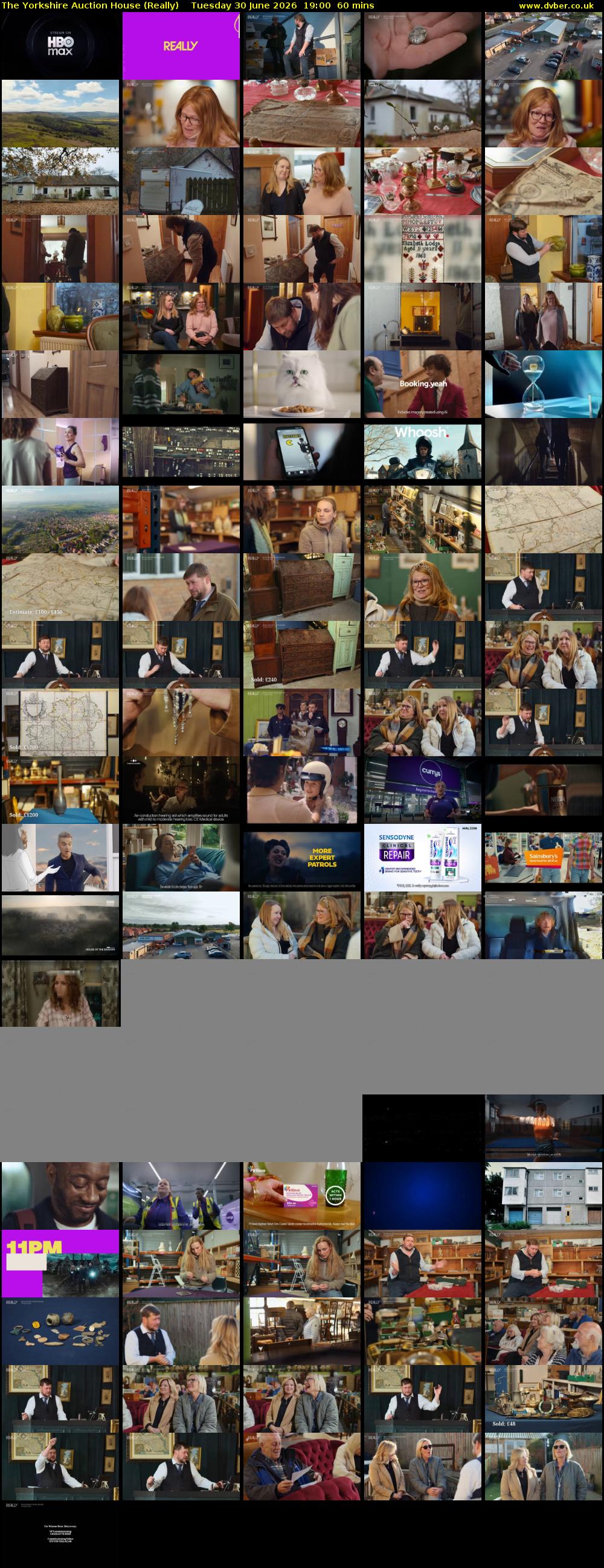 The Yorkshire Auction House (Really) Tuesday 30 June 2026 19:00 - 20:00
