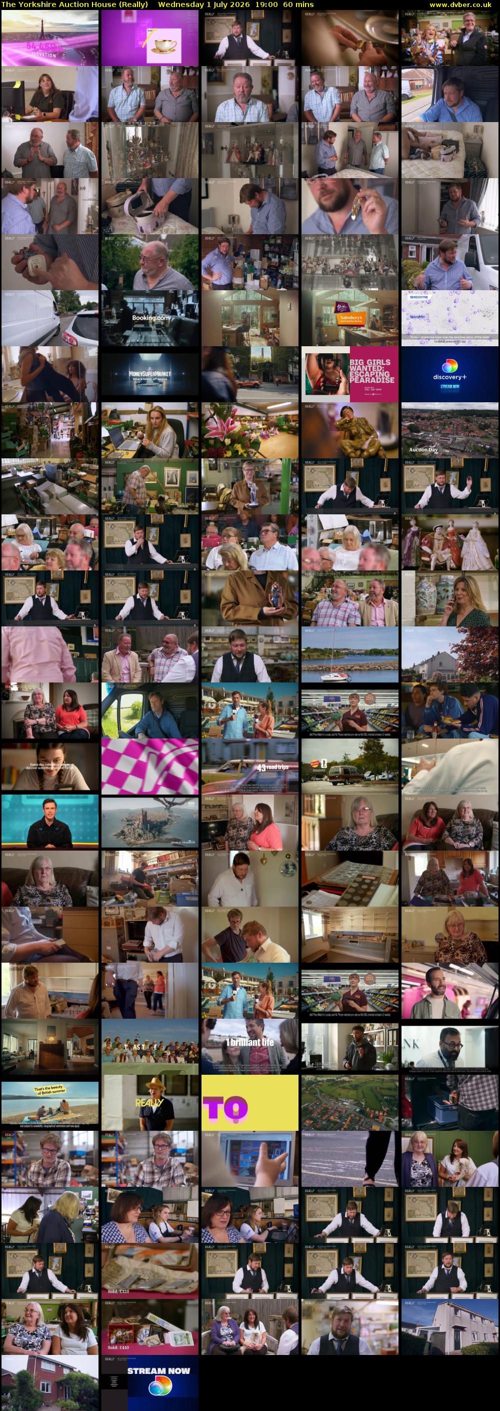 The Yorkshire Auction House (Really) Wednesday 1 July 2026 19:00 - 20:00