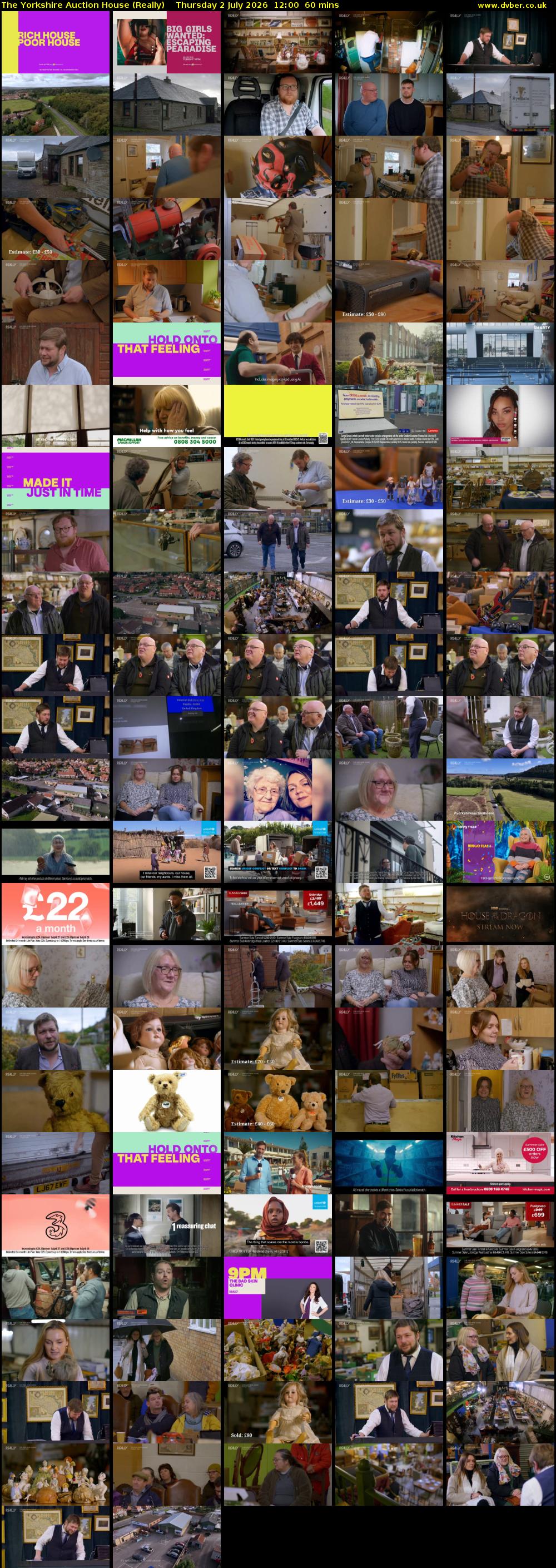The Yorkshire Auction House (Really) Thursday 2 July 2026 12:00 - 13:00