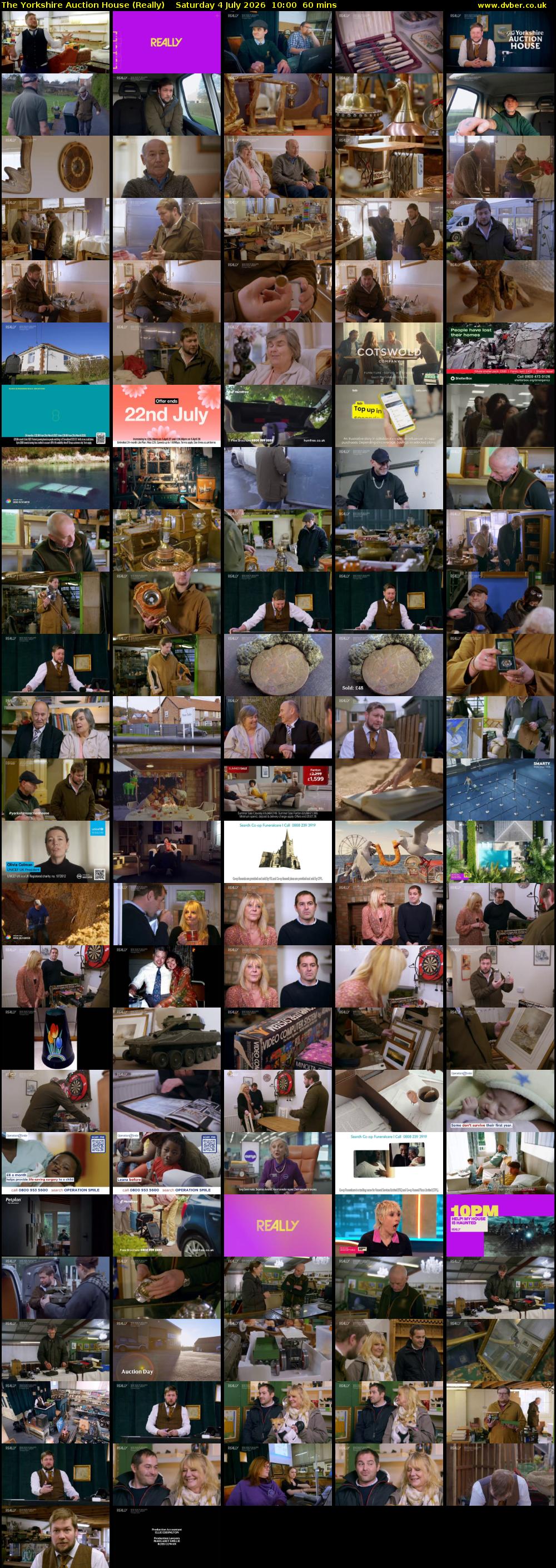The Yorkshire Auction House (Really) Saturday 4 July 2026 10:00 - 11:00