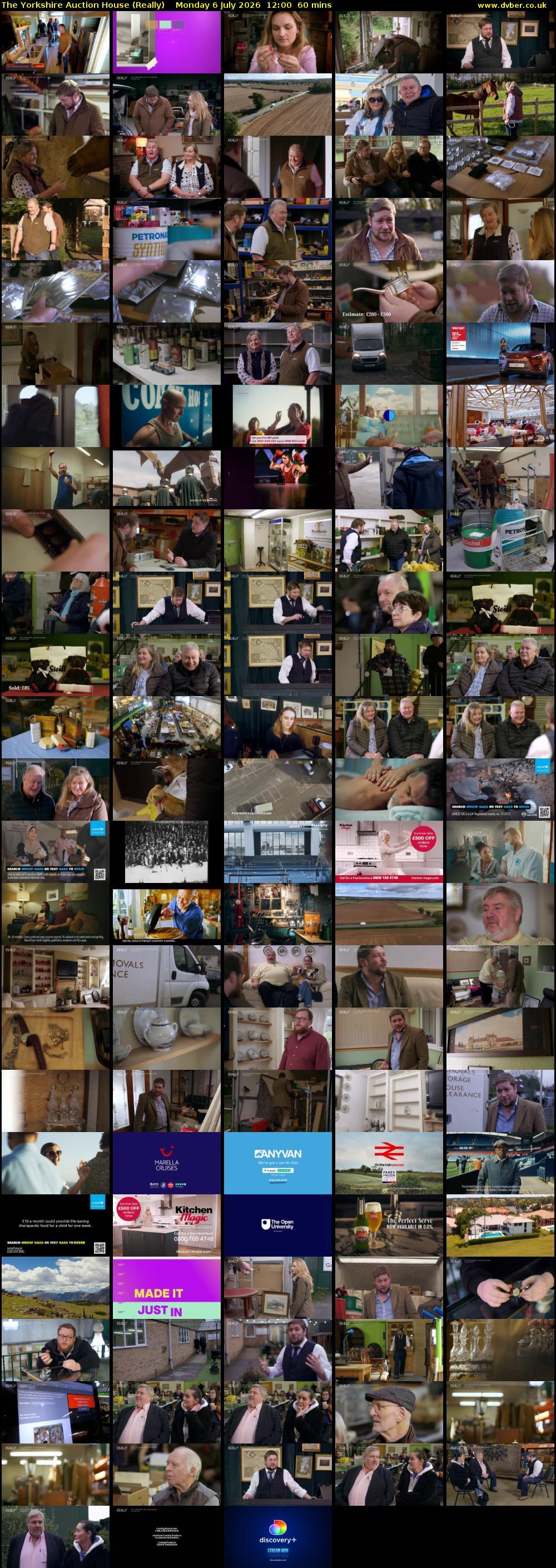 The Yorkshire Auction House (Really) Monday 6 July 2026 12:00 - 13:00