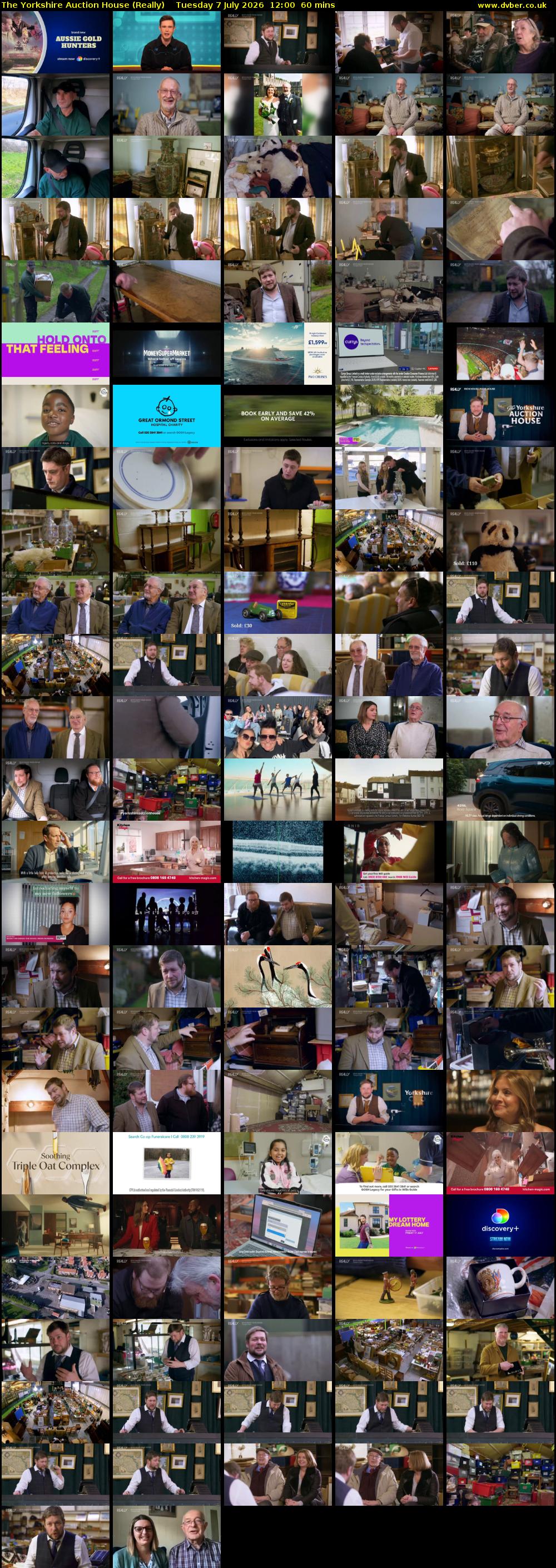 The Yorkshire Auction House (Really) Tuesday 7 July 2026 12:00 - 13:00
