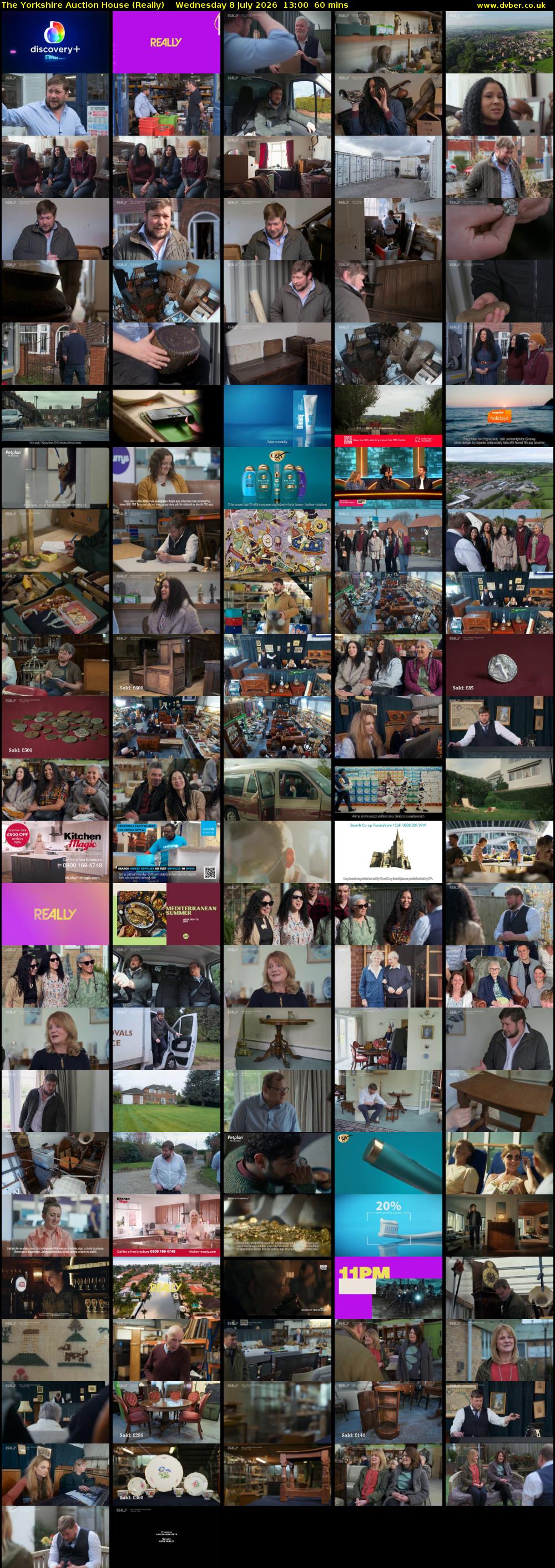 The Yorkshire Auction House (Really) Wednesday 8 July 2026 13:00 - 14:00