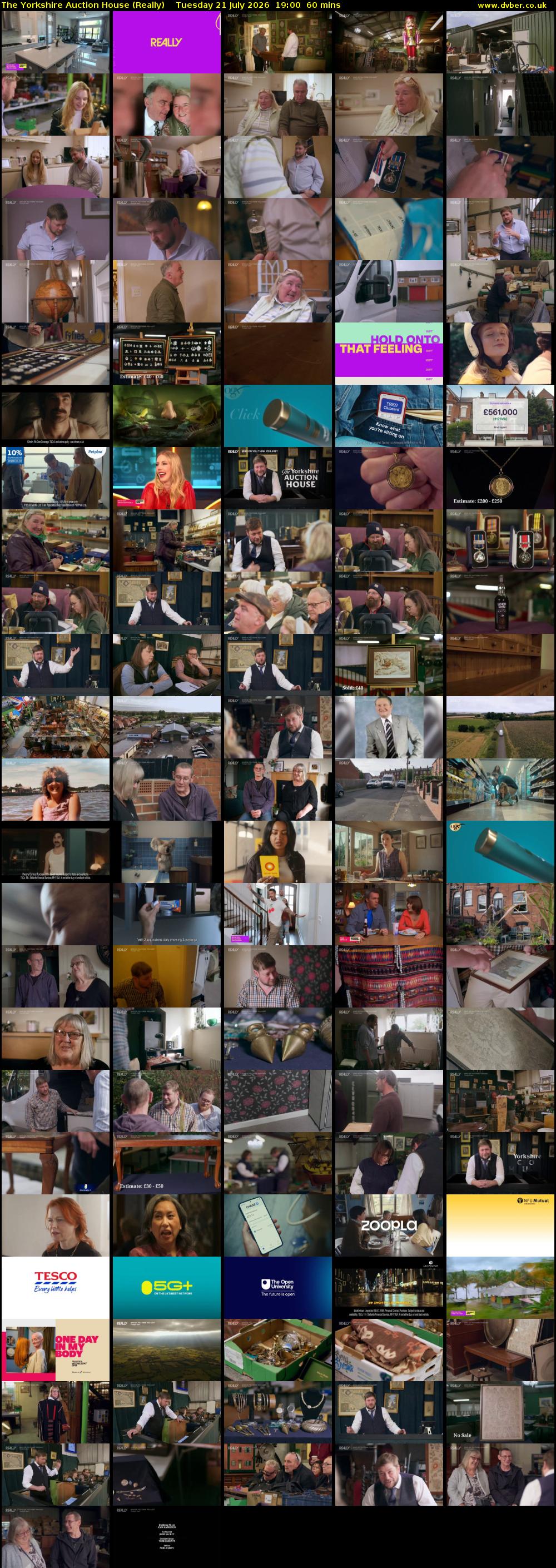 The Yorkshire Auction House (Really) Tuesday 21 July 2026 19:00 - 20:00