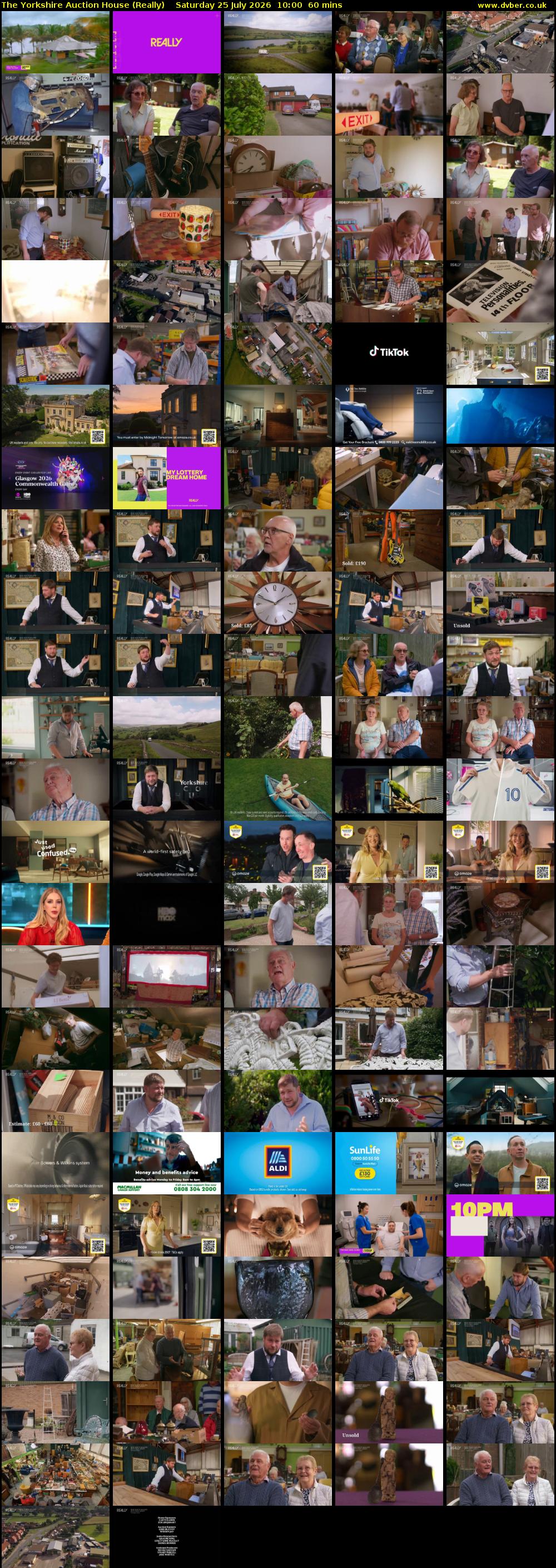 The Yorkshire Auction House (Really) Saturday 25 July 2026 10:00 - 11:00