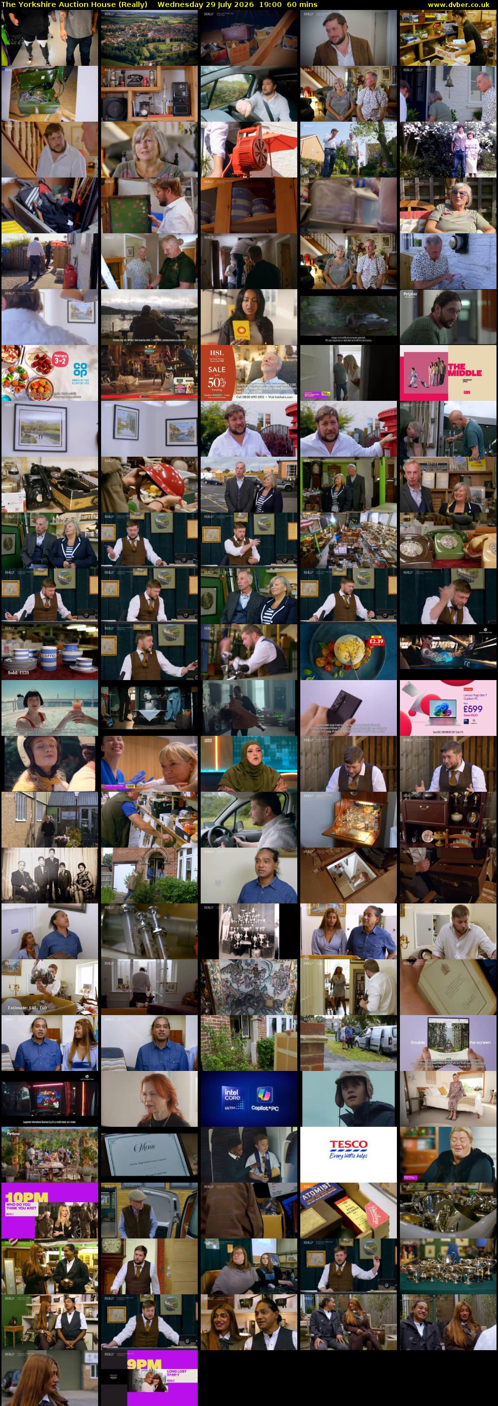 The Yorkshire Auction House (Really) Wednesday 29 July 2026 19:00 - 20:00