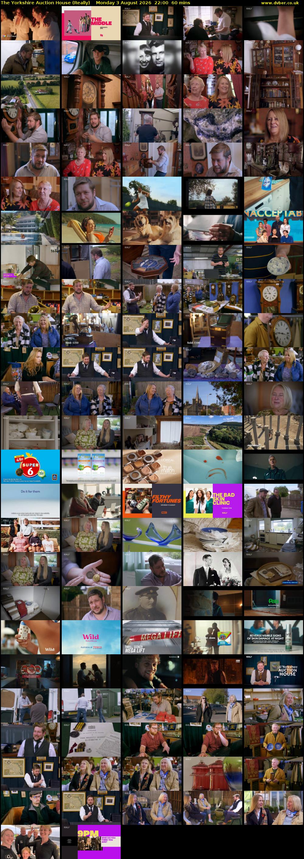 The Yorkshire Auction House (Really) Monday 3 August 2026 22:00 - 23:00