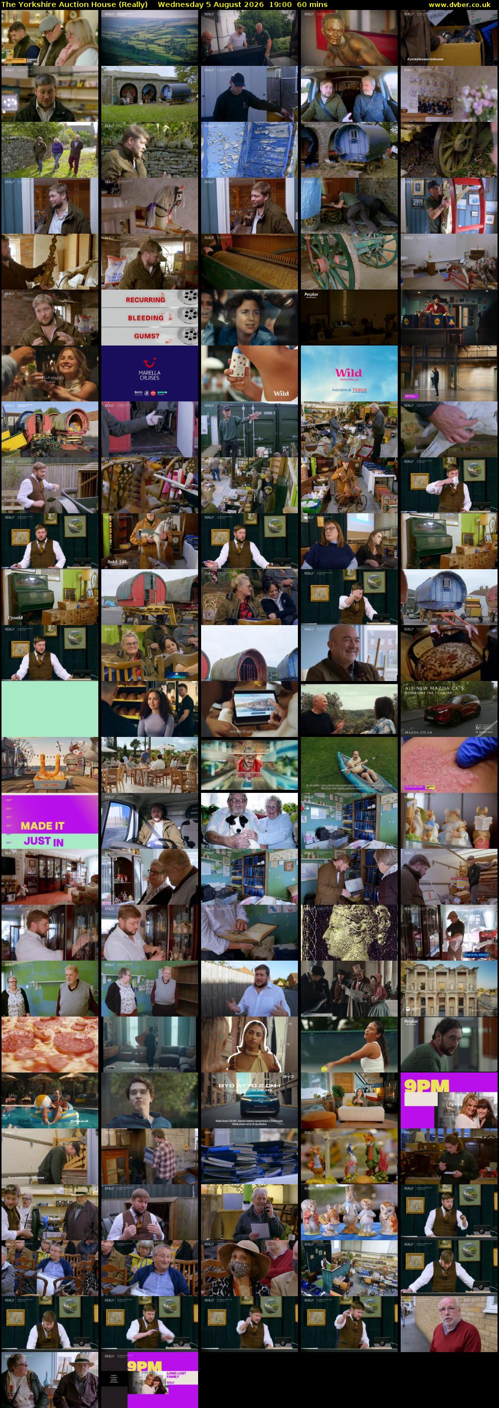 The Yorkshire Auction House (Really) Wednesday 5 August 2026 19:00 - 20:00