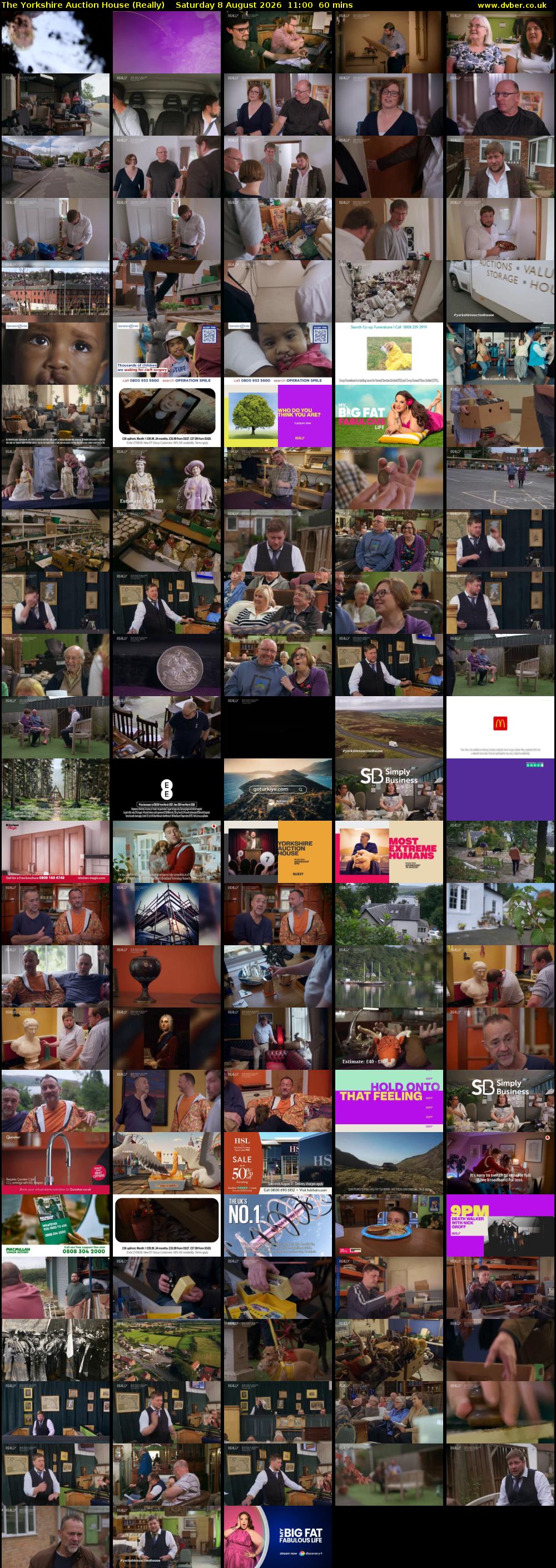 The Yorkshire Auction House (Really) Saturday 8 August 2026 11:00 - 12:00