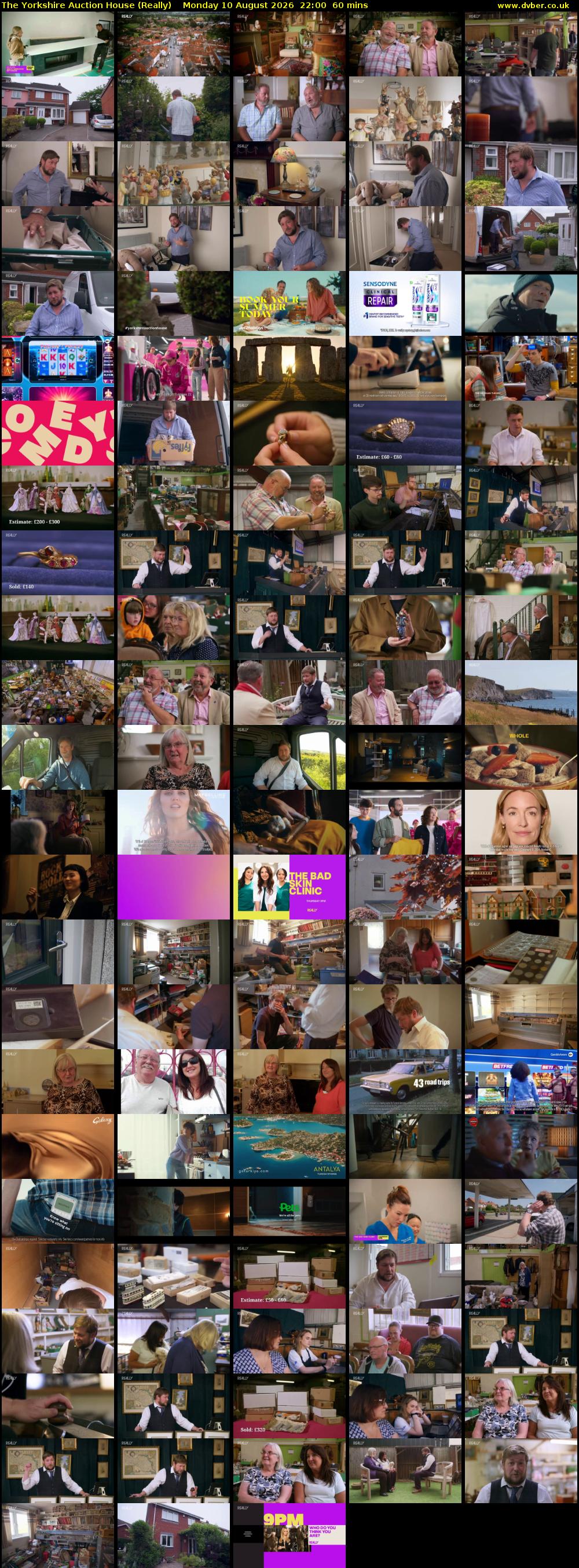 The Yorkshire Auction House (Really) Monday 10 August 2026 22:00 - 23:00