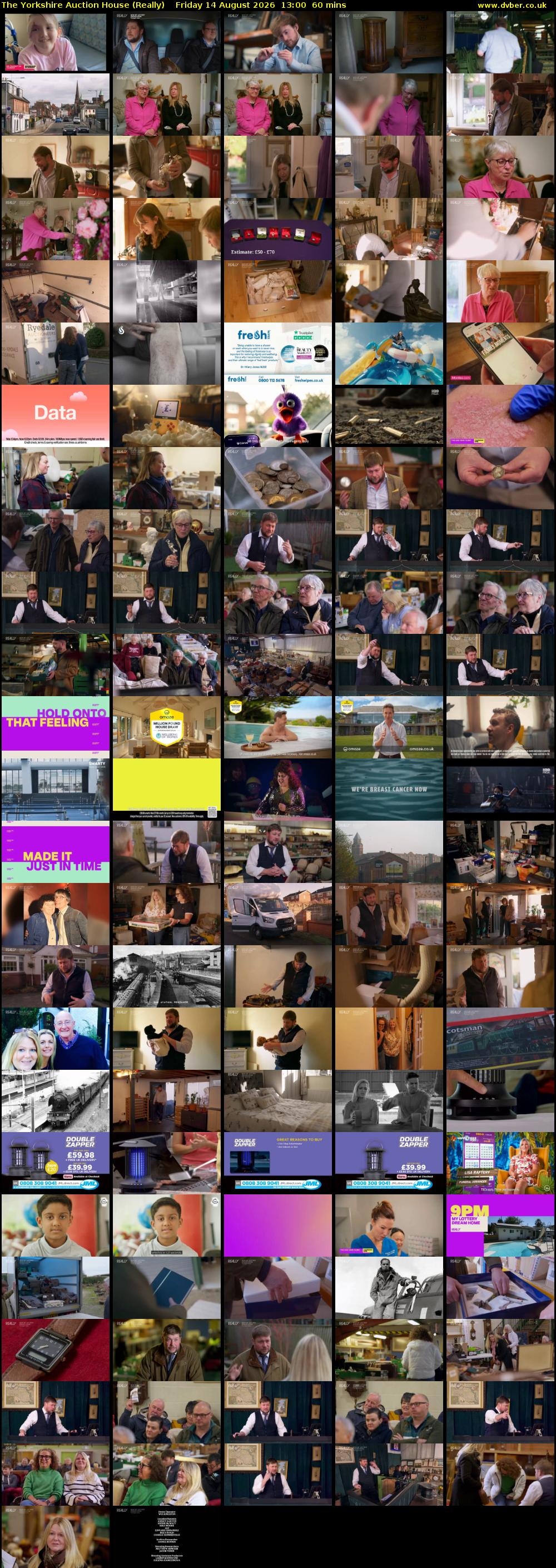 The Yorkshire Auction House (Really) Friday 14 August 2026 13:00 - 14:00