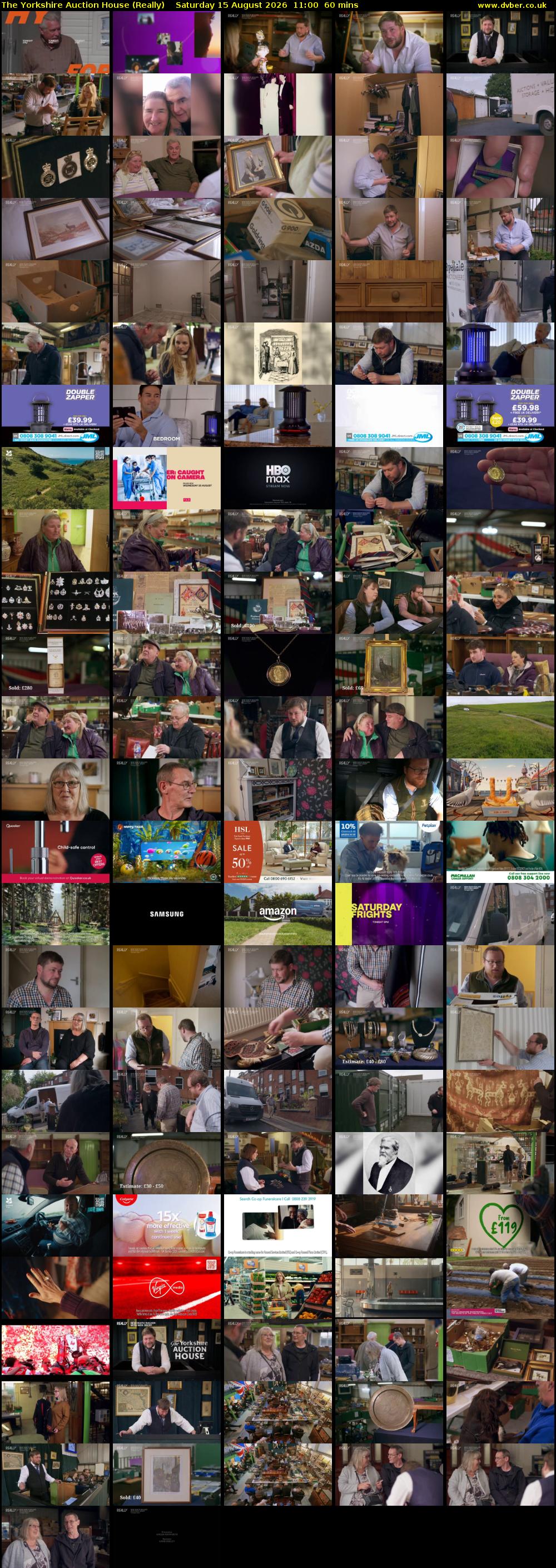 The Yorkshire Auction House (Really) Saturday 15 August 2026 11:00 - 12:00
